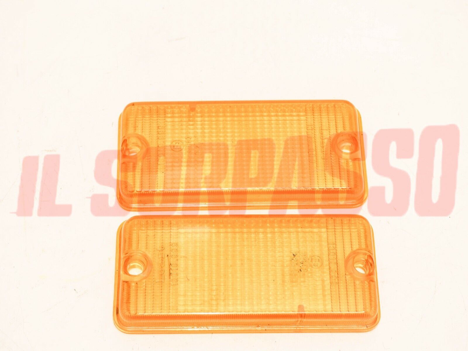 PLASTICHE FANALINI ANTERIORI DESTRO SINISTRO FIAT 900 T E 124 SPIDER DELTA LEART