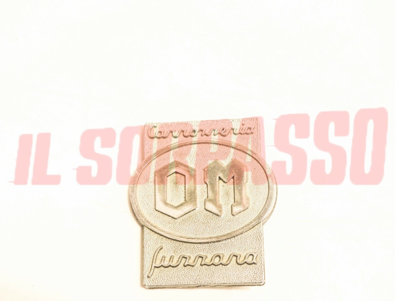 STEMMA SCRITTA CARROZZERIA SUZZARA AUTOCARRI FIAT OM ORIGINALE