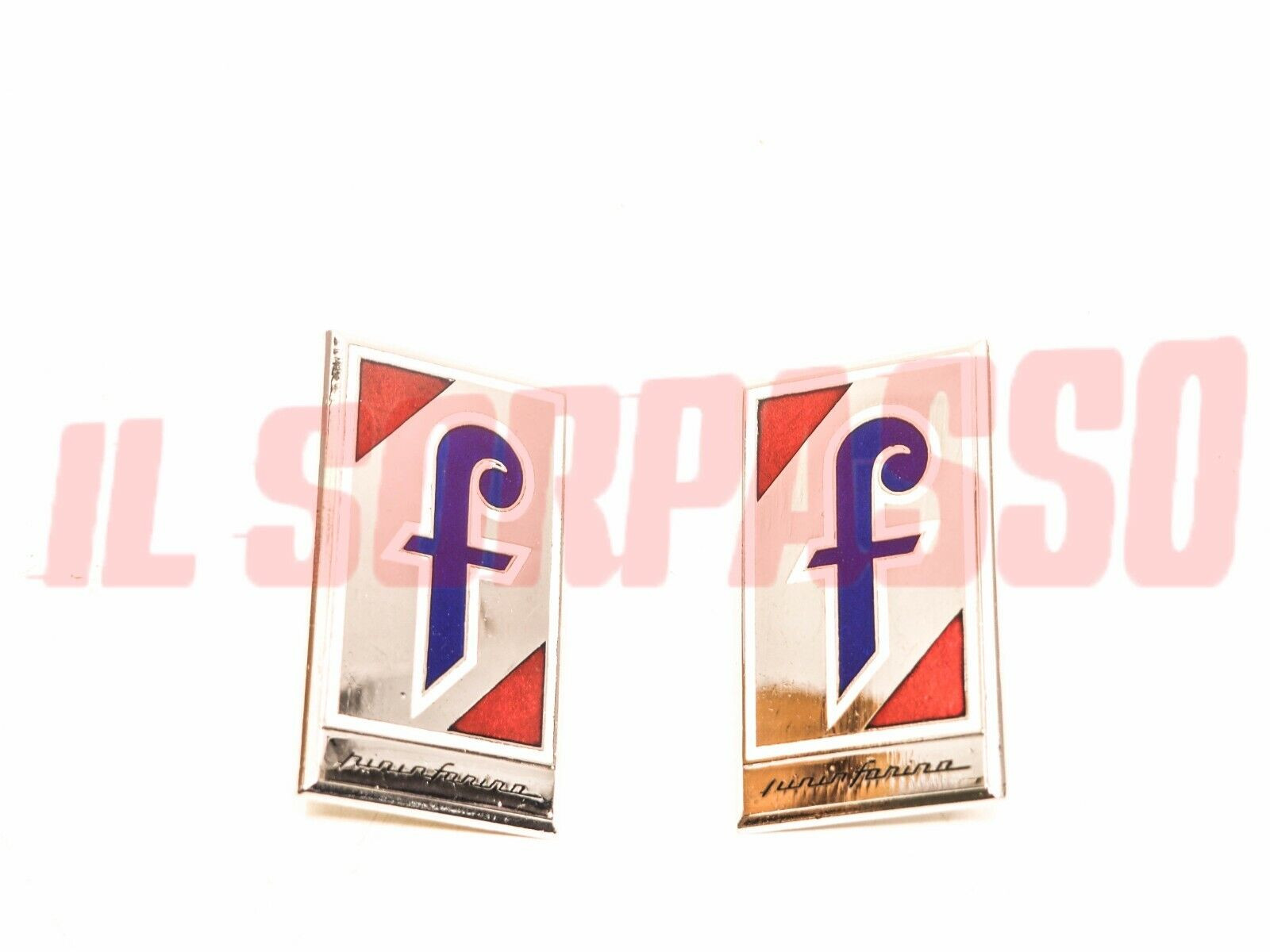 STEMMI SMALTATI PININFARINA SU PARAFANGO FIAT LANCIA ALFA ROMEO ANNI 80
