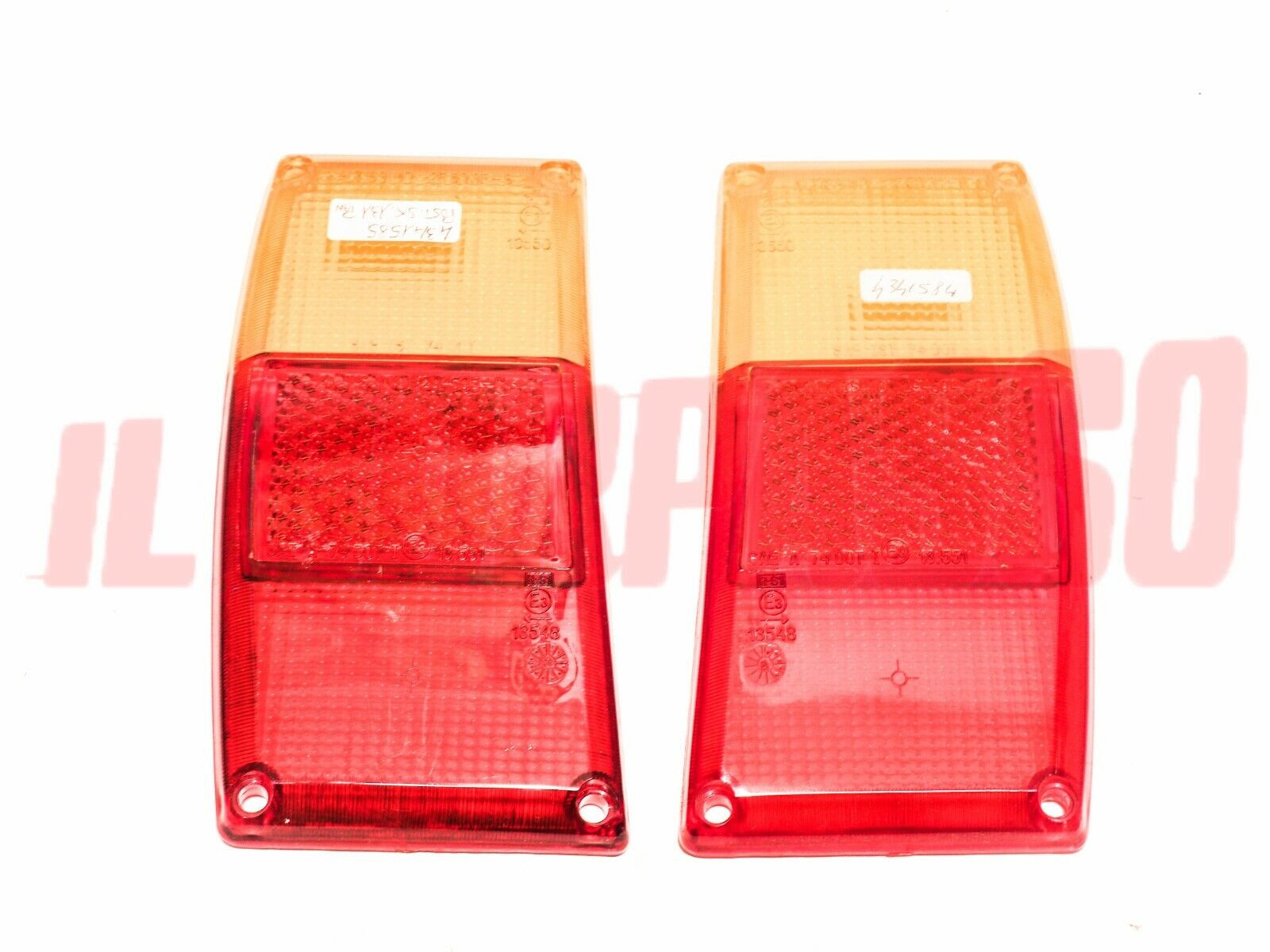PLASTICHE FANALI POSTERIORI DESTRO SINISTRO FIAT 131 CL PANORAMA ORIGINALI
