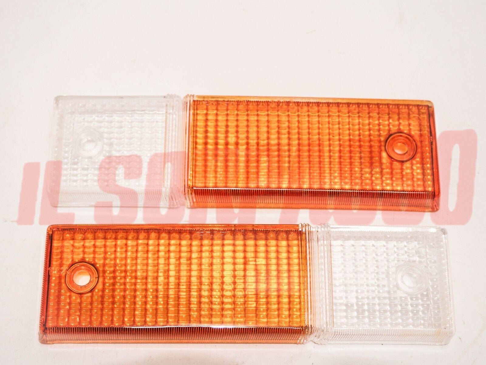 PLASTICHE FANALINI ANTERIORI LANCIA BETA COUPE HPE SPIDER FERRARI 208 308 SIEM