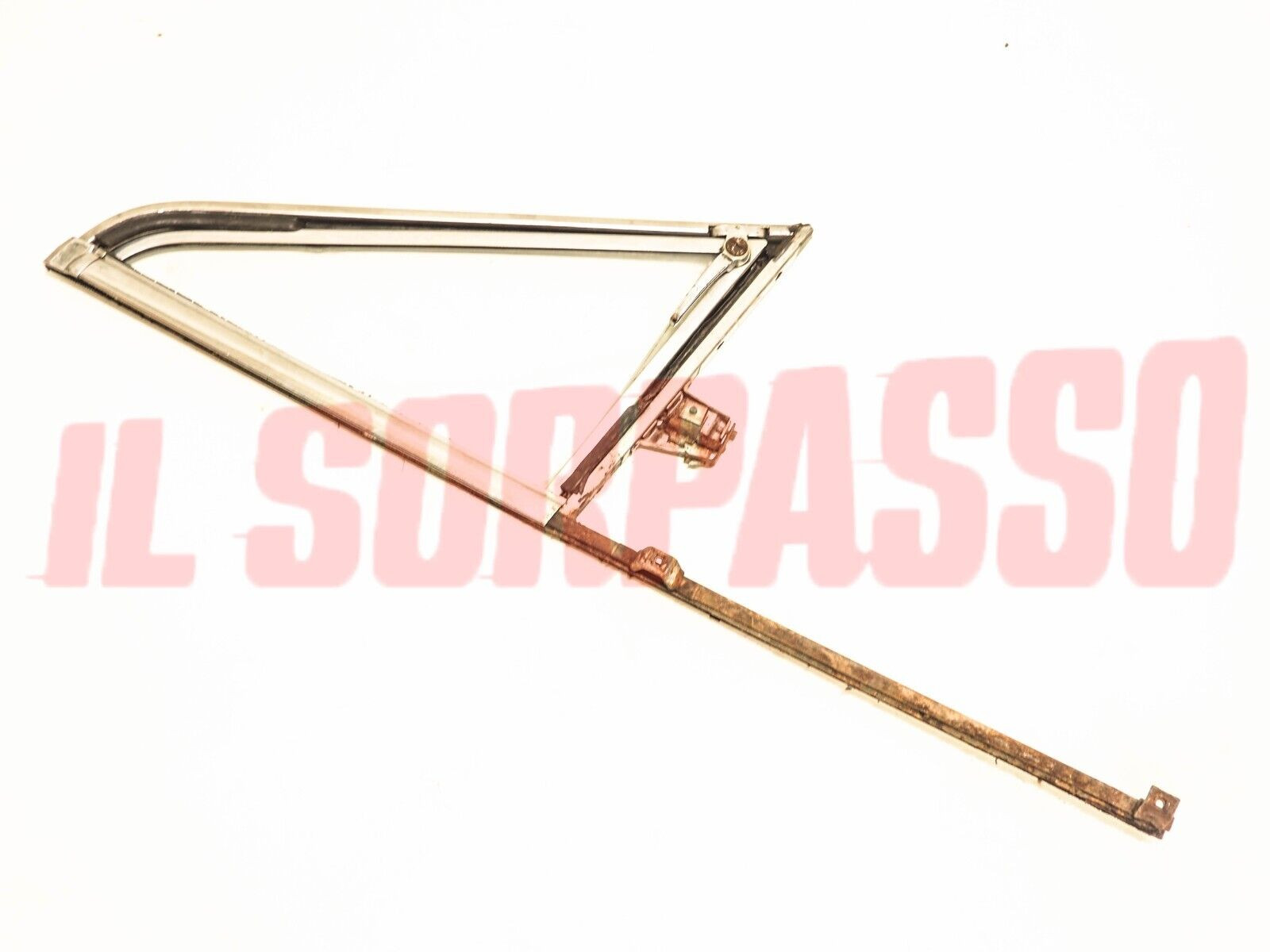 TELAIO DEFLETTORE VETRO GUARNIZIONE PORTA SINISTRA LANCIA FULVIA COUPE ORIGINALE