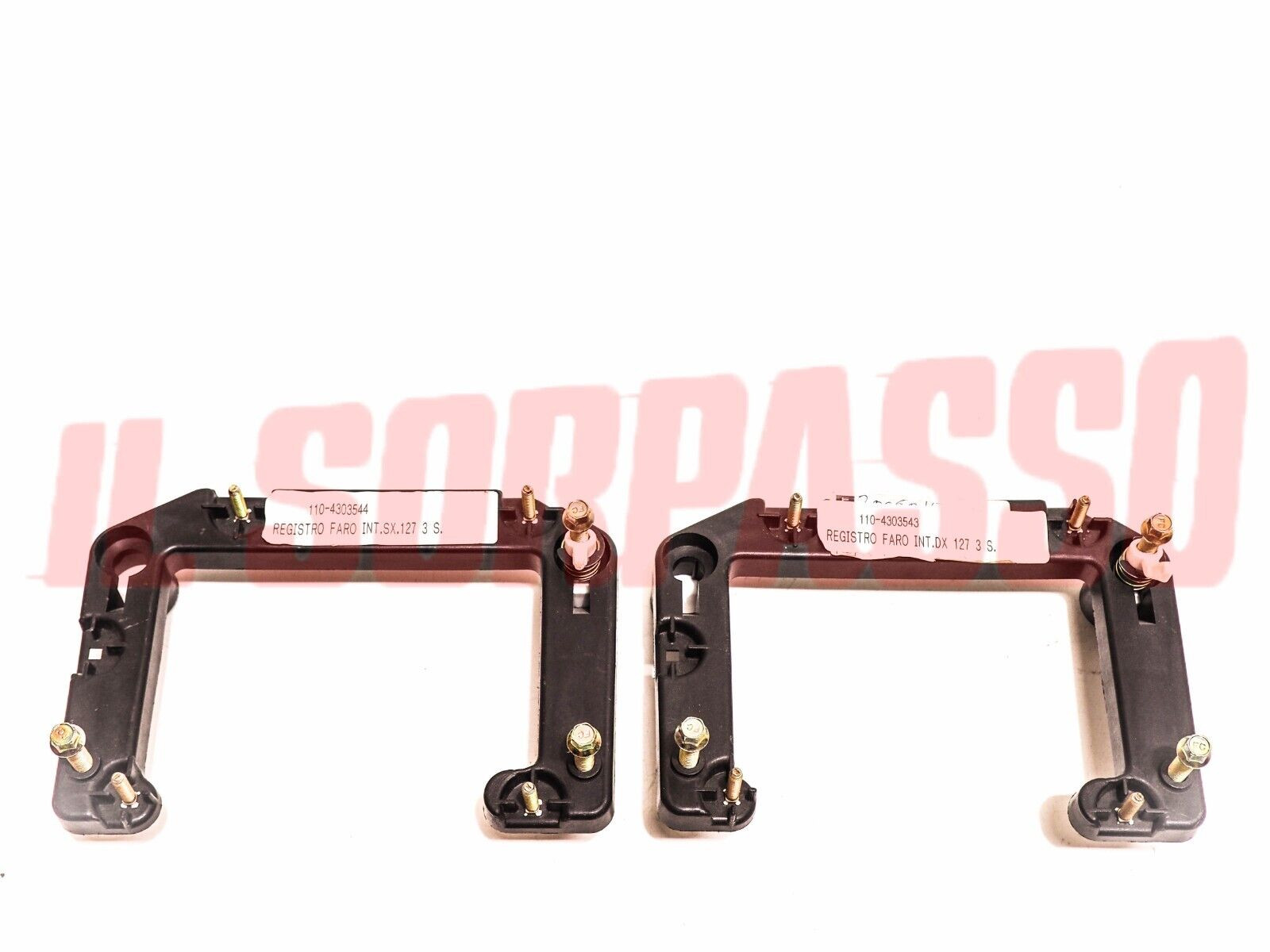 SEDI REGISTRI FARI INTERNI DESTRO SINISTRO FIAT 127 3 SERIE ORIGINALI