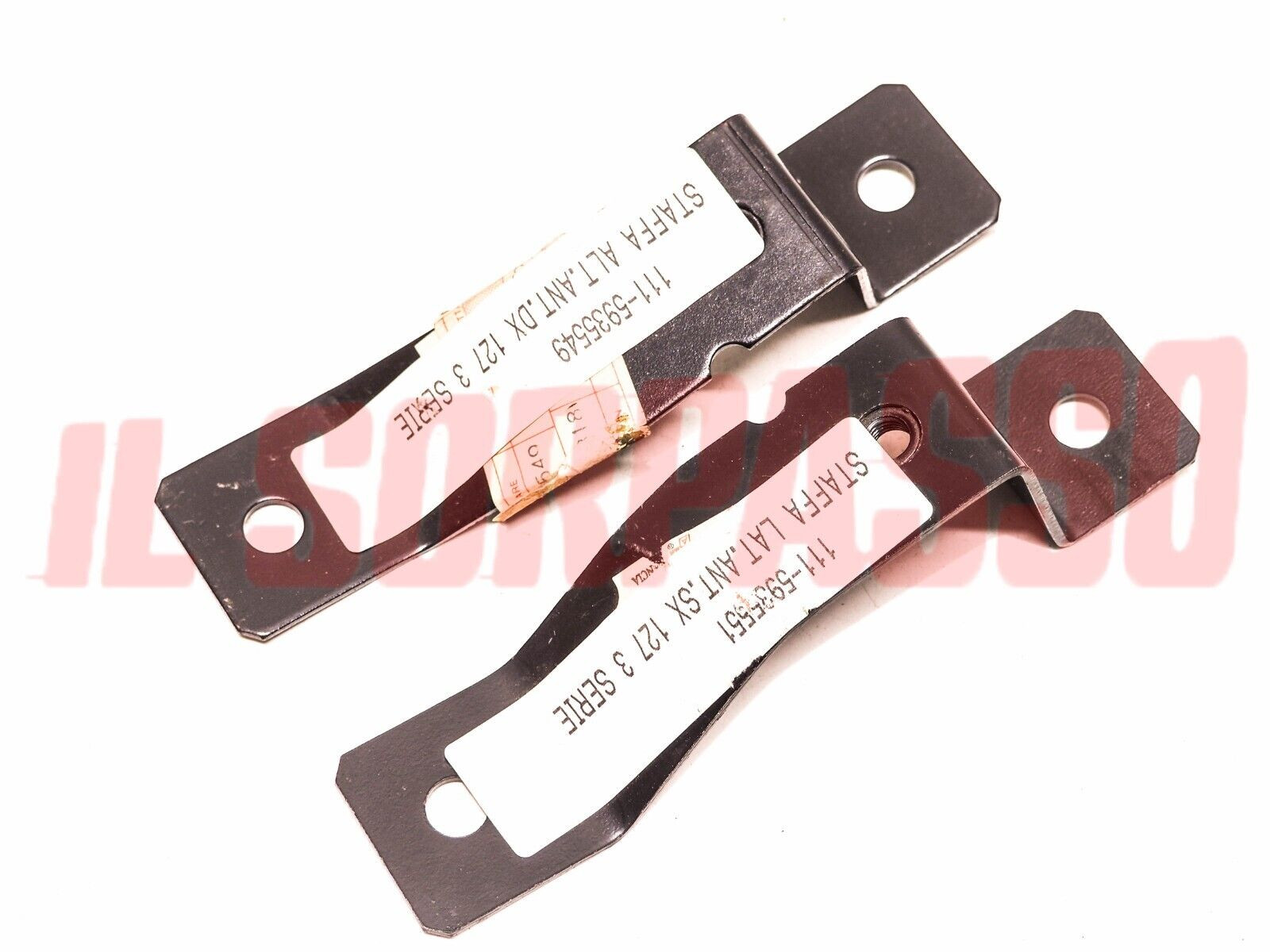 STAFFE PARAURTI ANTERIORE DESTRA + SINISTRA FIAT 127 3 SERIE ORIGINALI