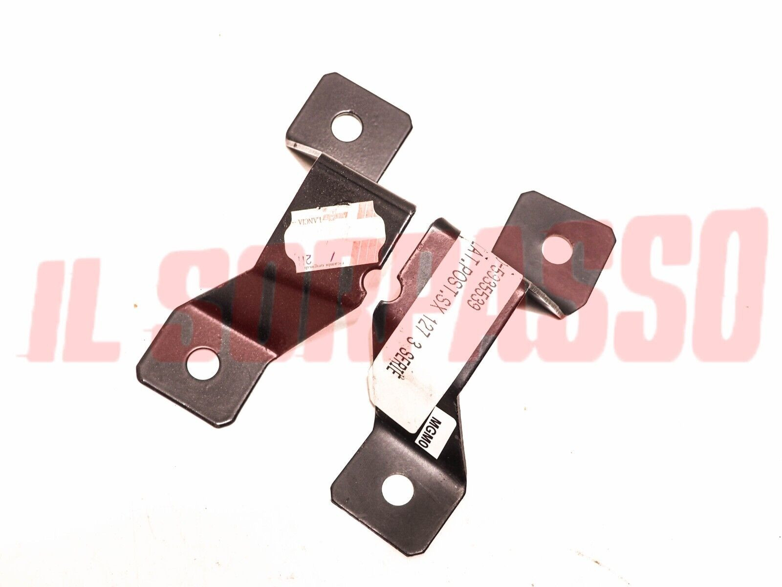 STAFFE LATERALI PARAURTI POSTERIORE DESTRA + SINISTRA FIAT 127 3 SERIE ORIGINALI