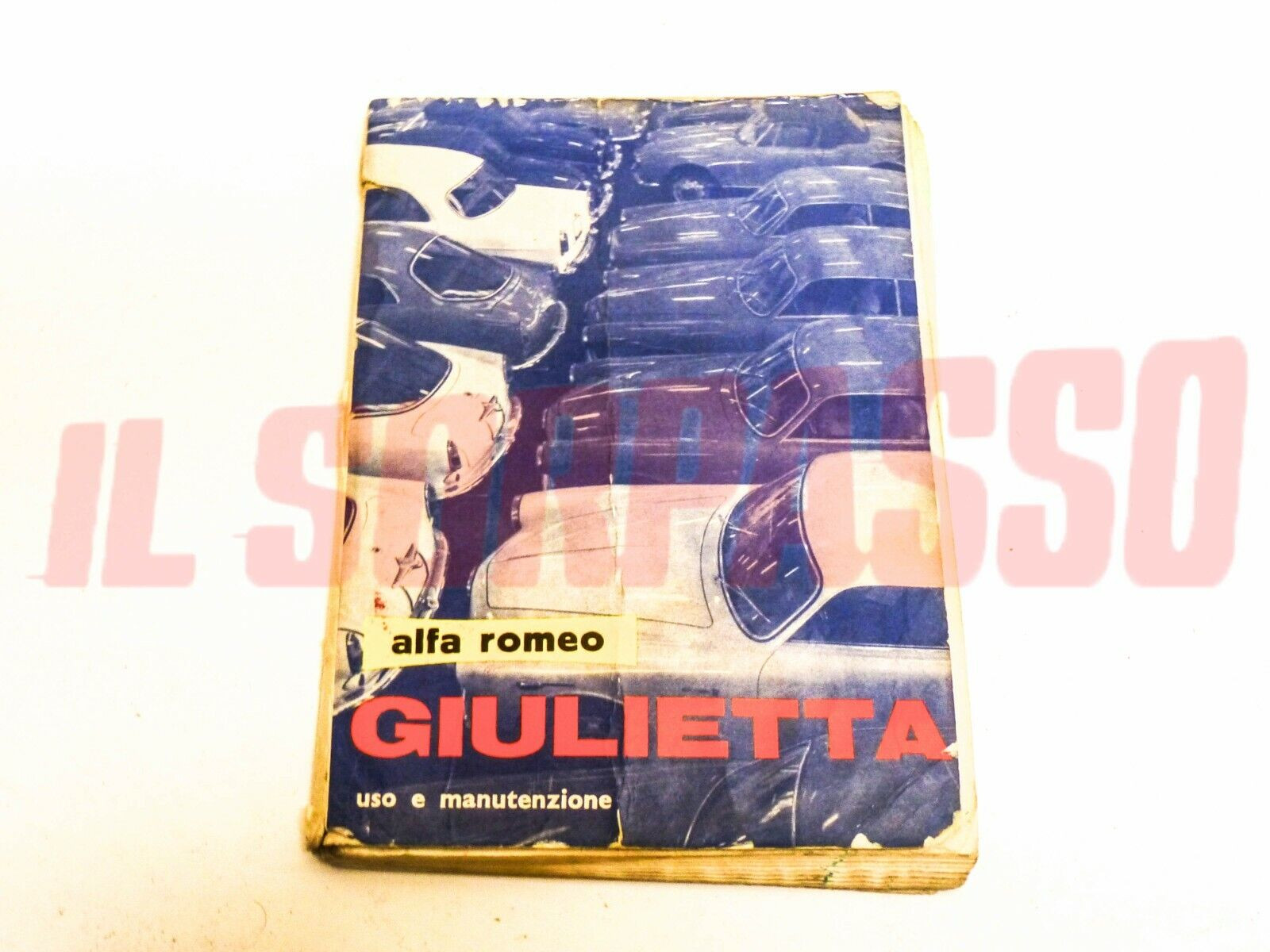 LIBRETTO USO E MANUTENZIONE ALFA ROMEO GIULIETTA BERLINA SPRINT SPIDER SS SZ