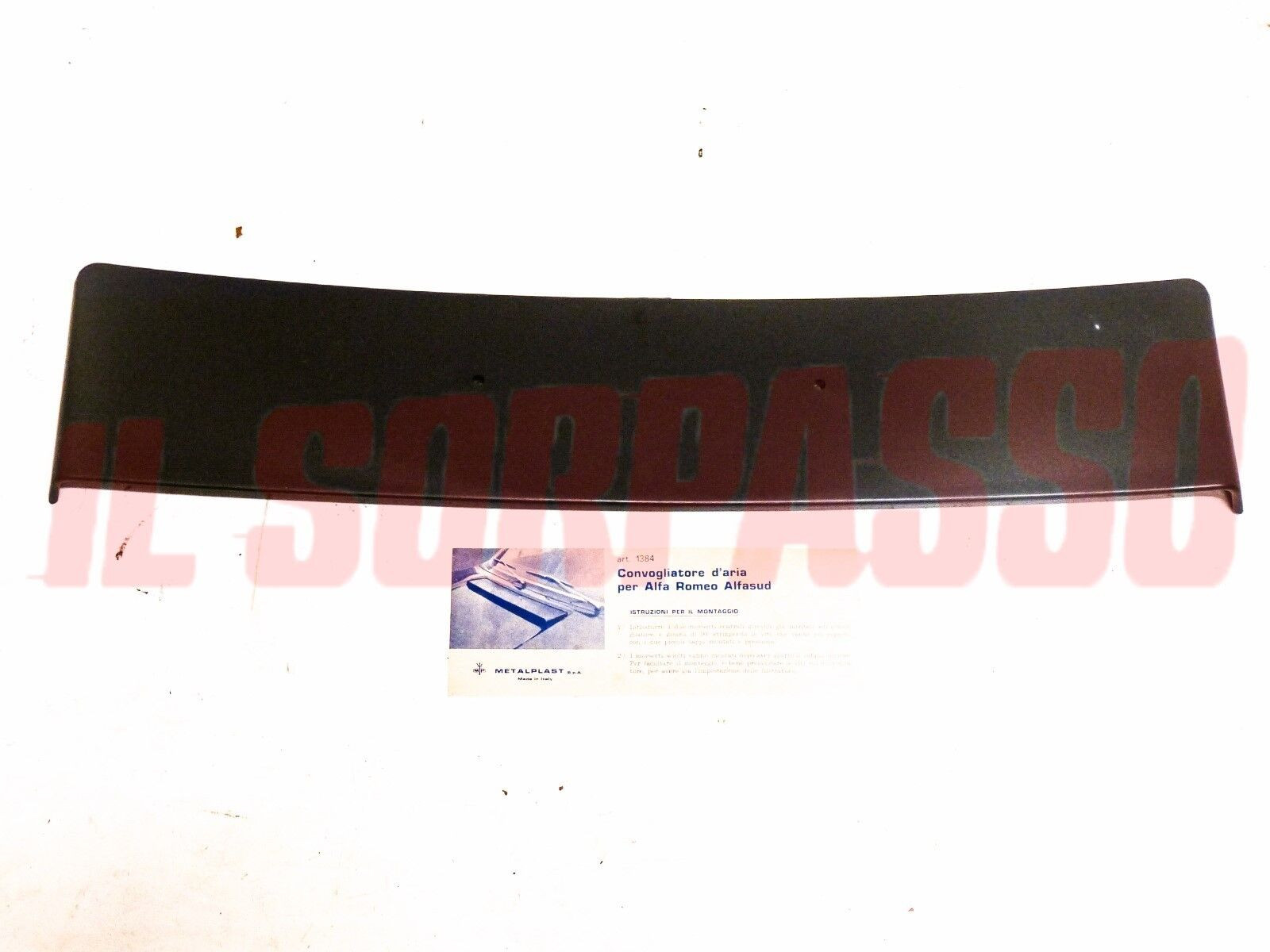 PRESA ARIA COFANO ANTERIORE MONO GOBBA ALFA ROMEO ALFA SUD ACCESSORIO