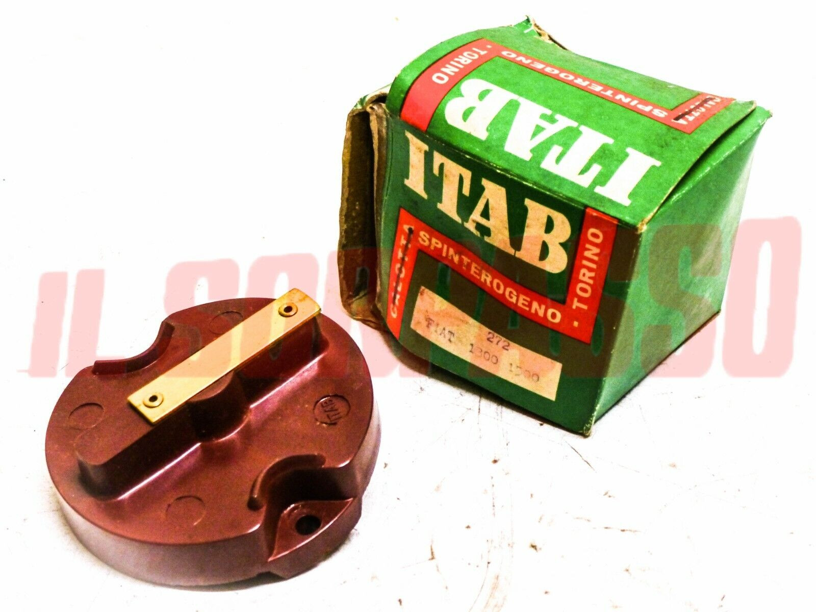 SPAZZOLA ROTANTE SPINTEROGENO FIAT 1300 1500 BERLINA FAMILIARE ORIGINALE