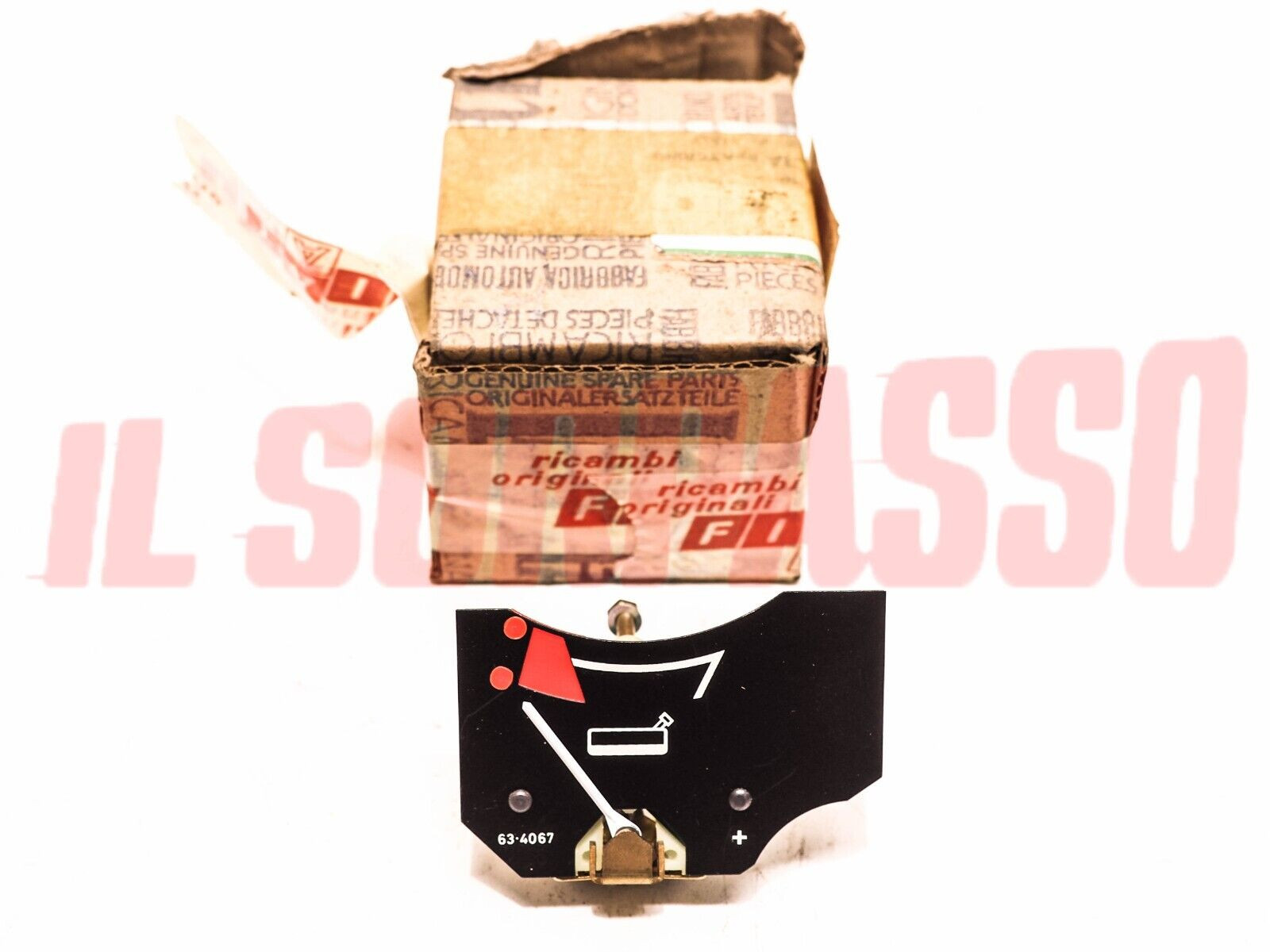 STRUMENTO INDICATORE LIVELLO BENZINA LANCIA BETA COUPE HPE SPIDER ORIGINALE