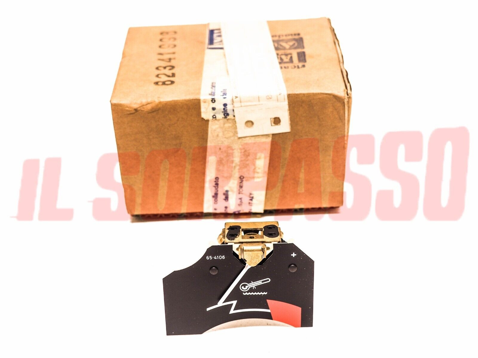 STRUMENTO INDICATORE TEMPERATURA ACQUA LANCIA BETA SPIDER ORIGINALE .