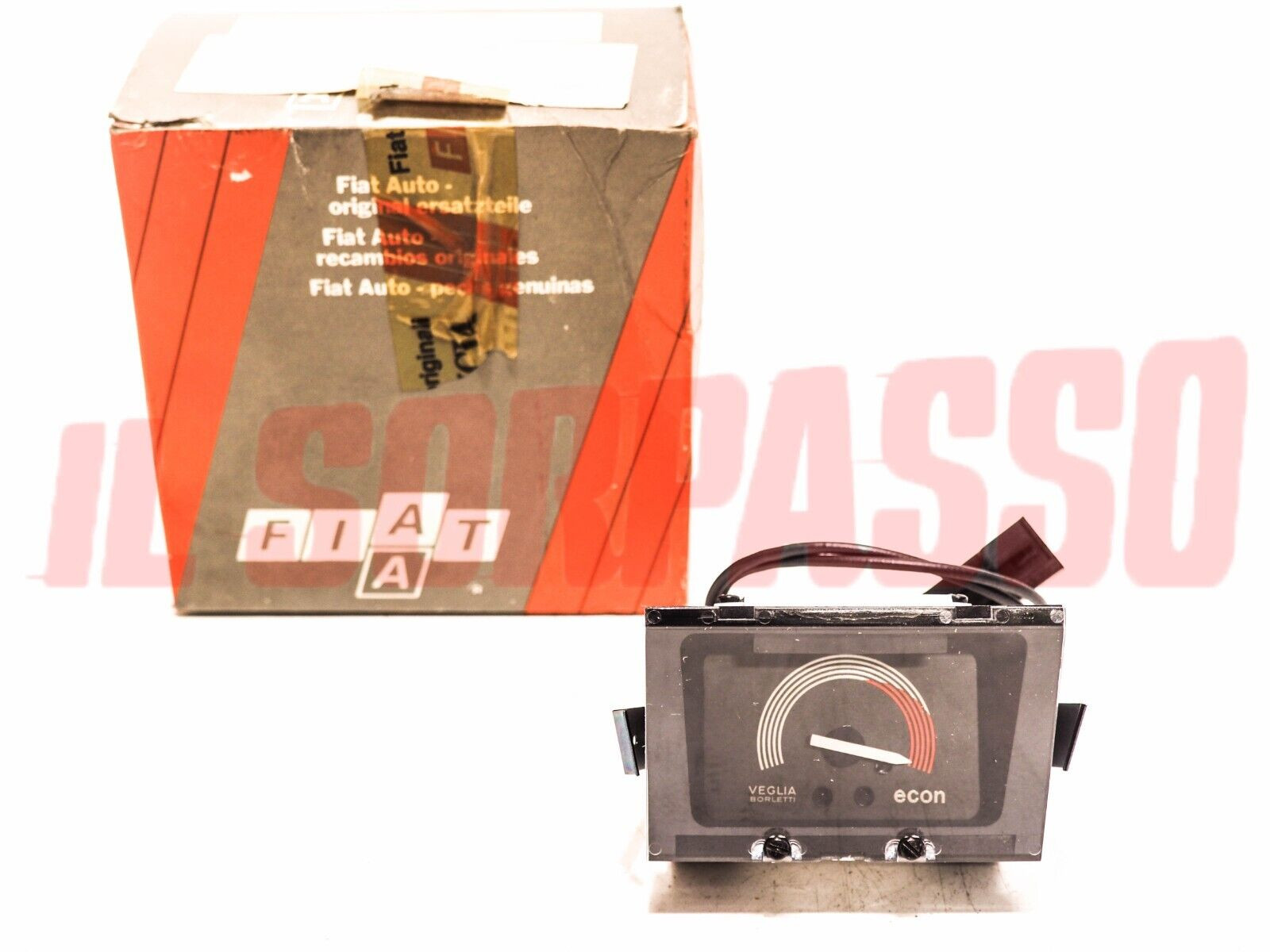 STRUMENTO VACUOMETRO CRUSCOTTO AUTOBIANCHI Y10 ORIGINALE