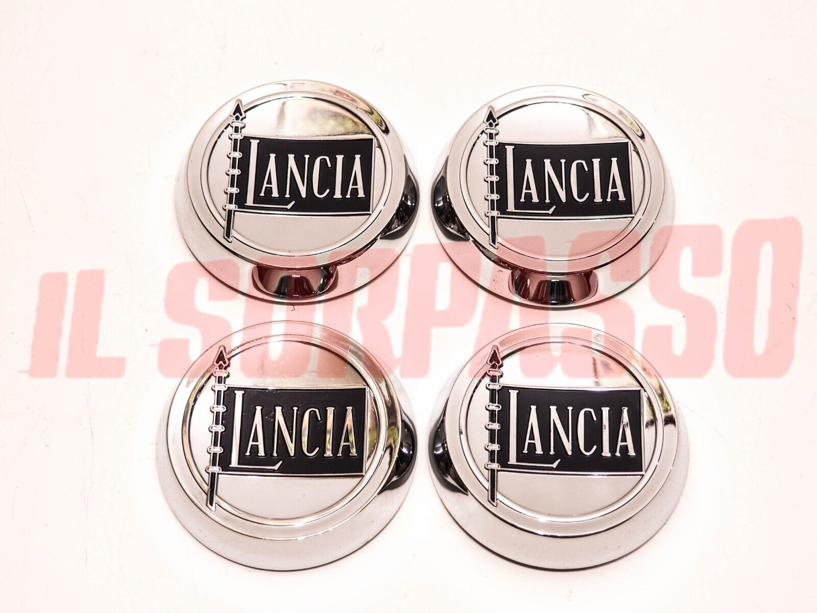 STEMMI LOGHI COPPETTE MOZZI RUOTA PER CERCHI IN FERRO FULVIA COUPE 2 3 SERIE .