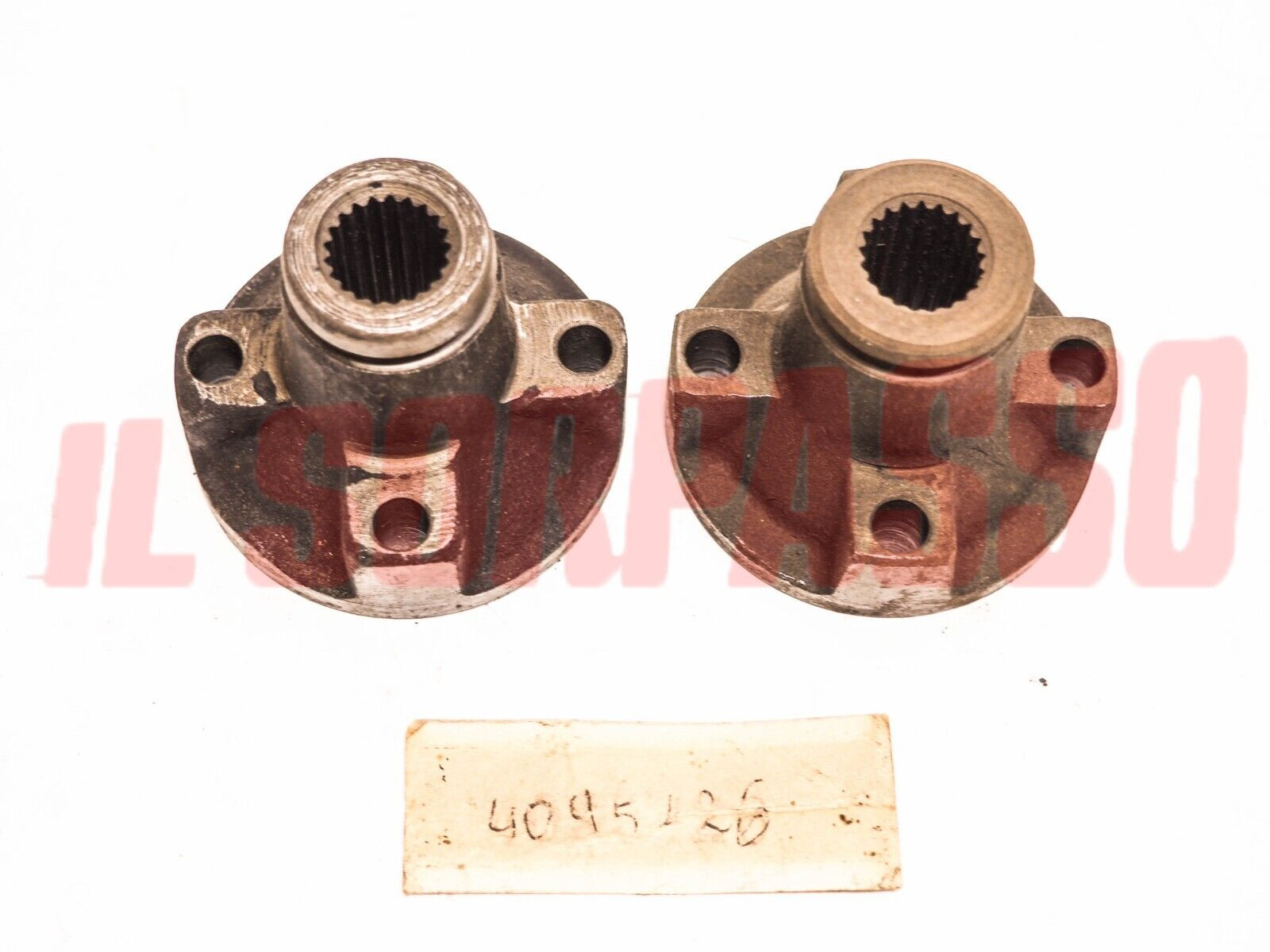 COPPIA MANICOTTI SEMIASSI RUOTA FIAT 500 N D ORIGINALI 