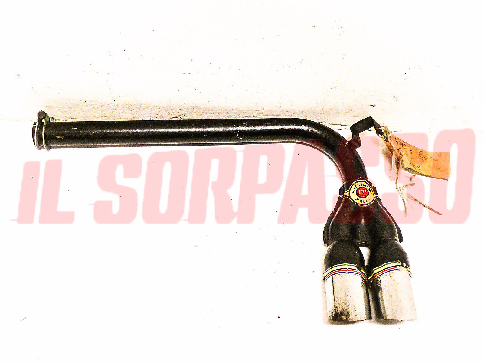 MARMITTA TERMINALE SCARICO DOPPIO SPORTIVO AUTOBIANCHI A112 1 SERIE dal 70 al 73