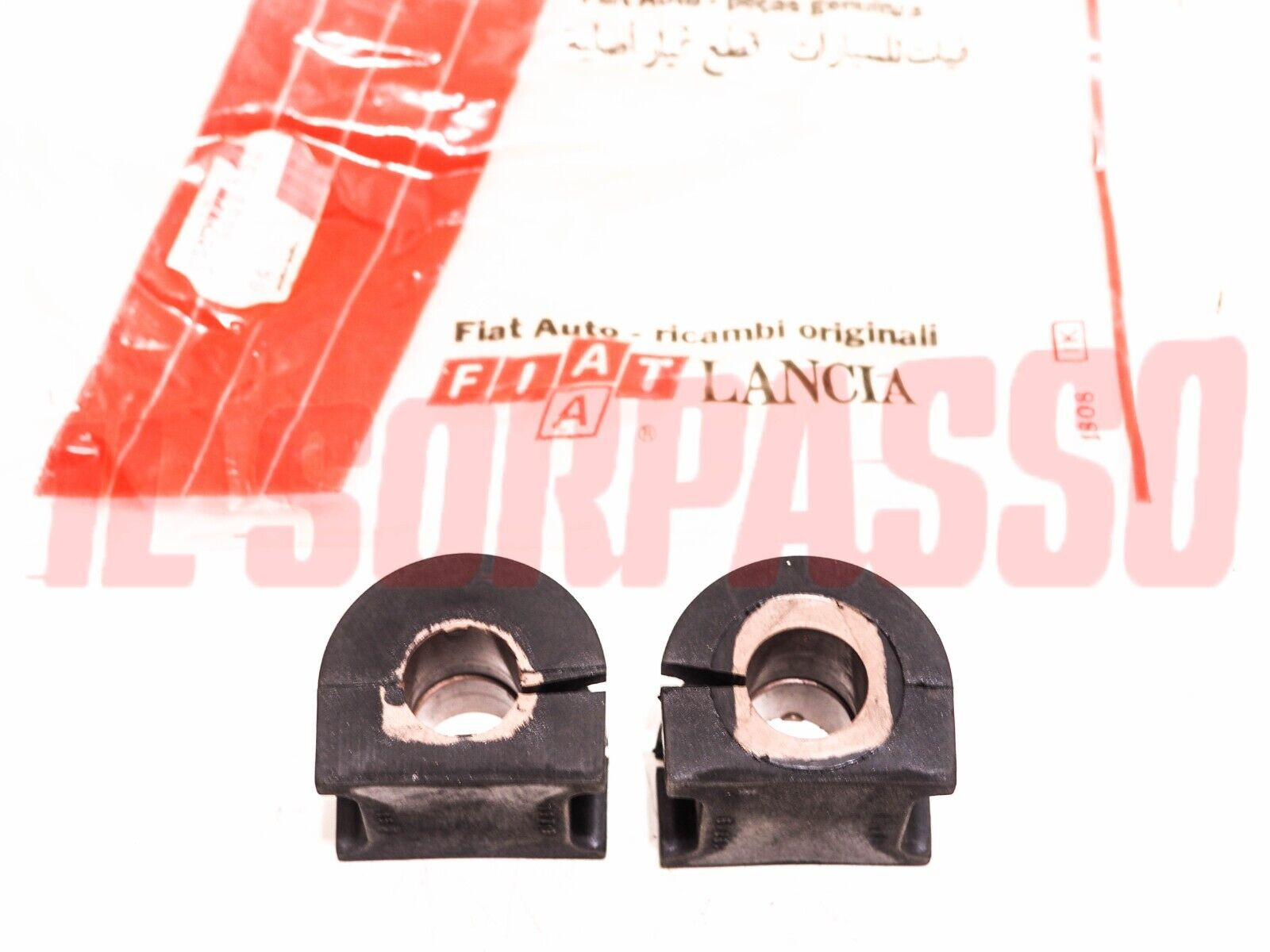 SUPPORTI TASSELLI BARRA STABILIZZATRICE AUTOBIANCHI Y10 + TURBO ORIGINALE