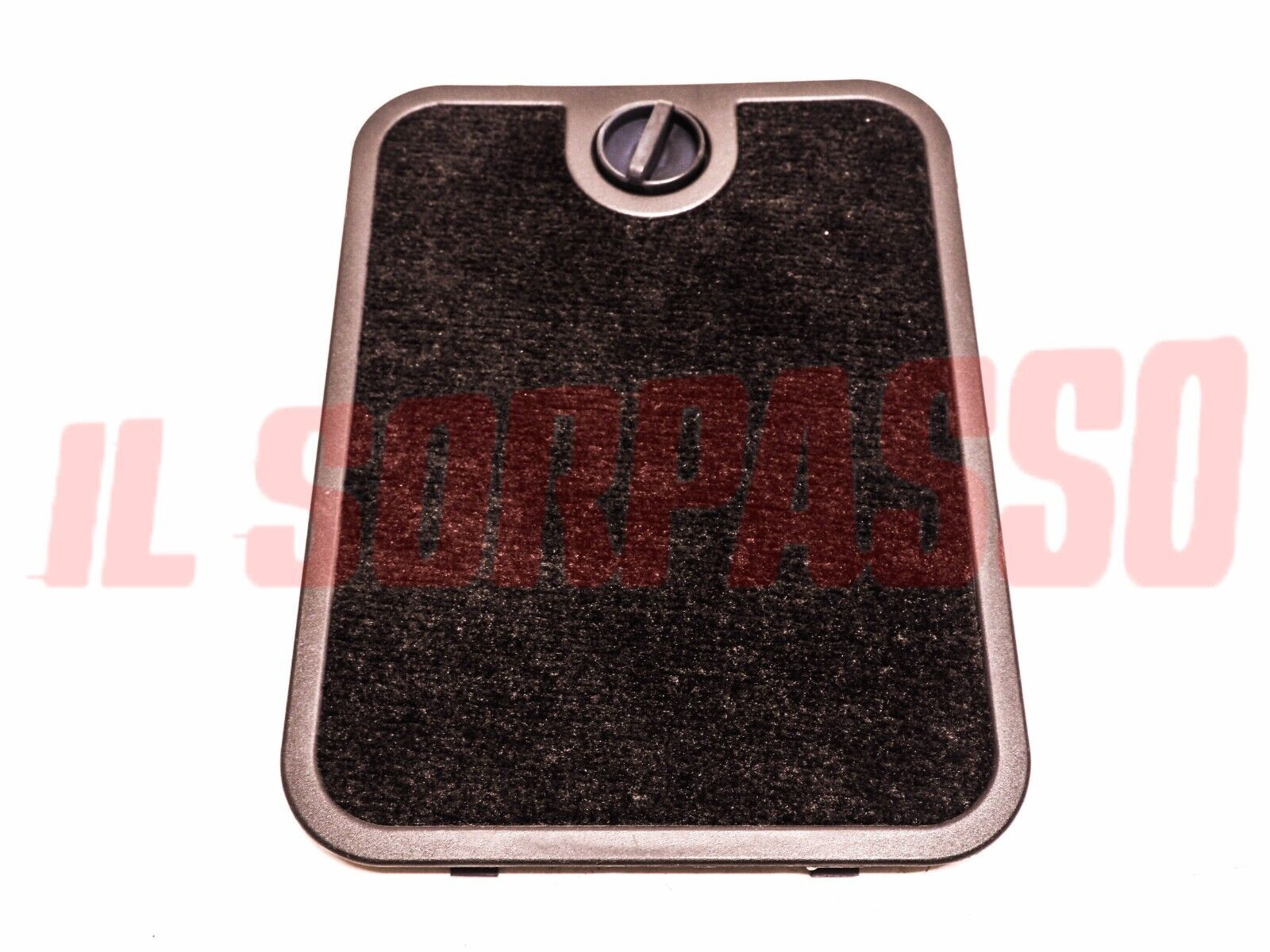 SPORTELLINO VANO BAULE LANCIA DELTA HF INTEGRALE EVOLUZIONE ORIGINALE MARRONE