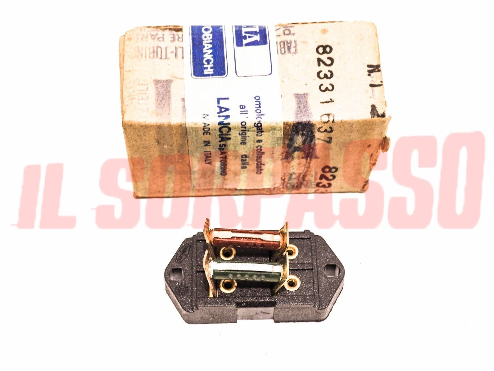 PORTA FUSIBILI ELETTROVENTILATORE LANCIA BETA BERLINA ORIGINALE 82331637