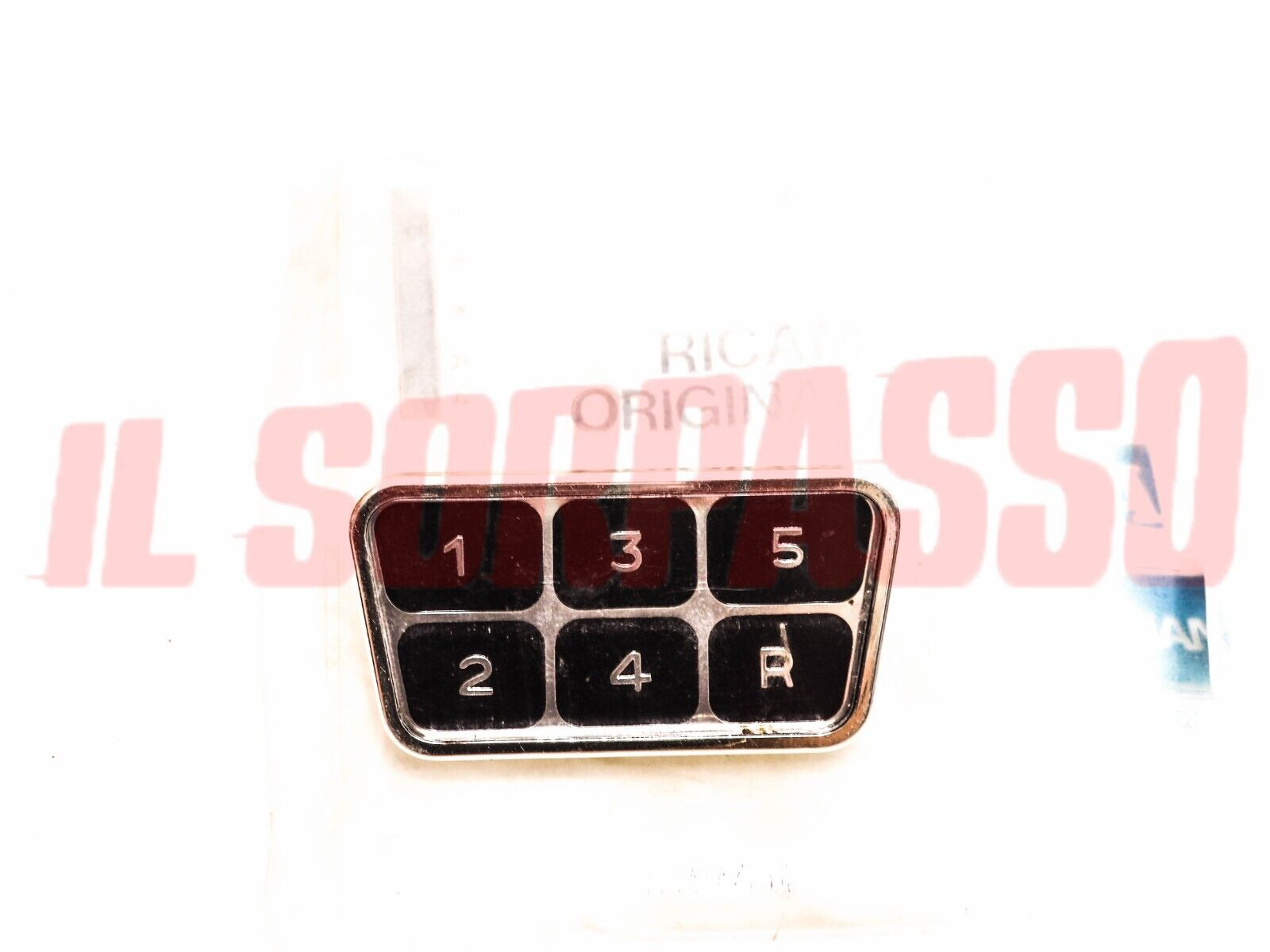 SCRITTA SIGLA SU CONSOLLE CAMBIO LANCIA BETA BERLINA ORIGINALE