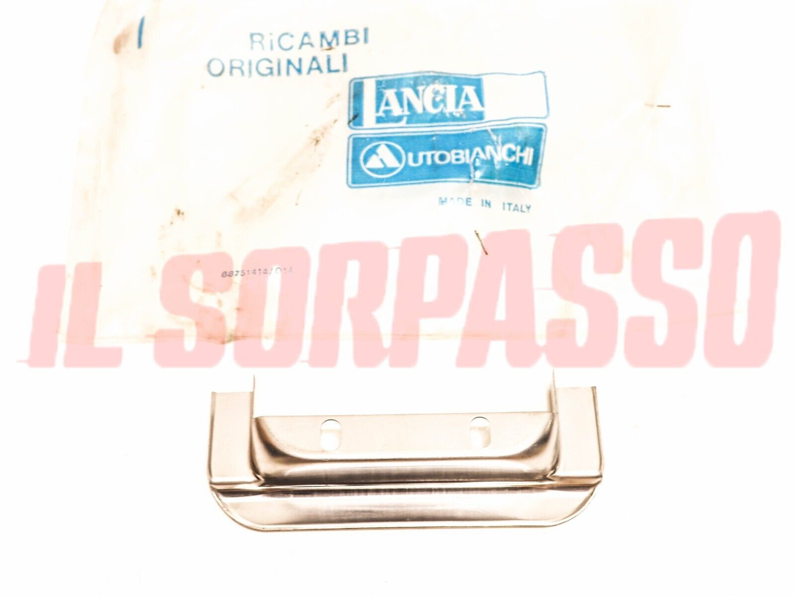 MOSTRINA CORNICE CINTURE SICUREZZA LANCIA BETA COUPE HPE SPIDER ORIGINALE
