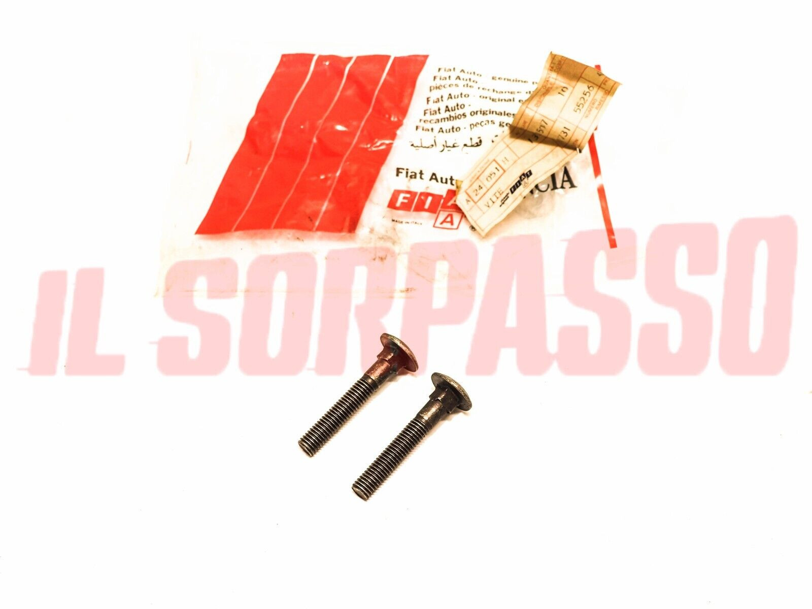 BULLONI FISSAGGIO PARAURTI AUTOBIANCHI A112 +  ABARTH 2 SERIE