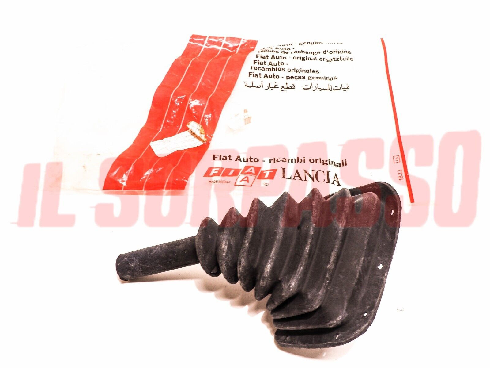 CUFFIA LEVA CAMBIO IN GOMMA LANCIA BETA BERLINA TREVI ORIGINALE 82356416