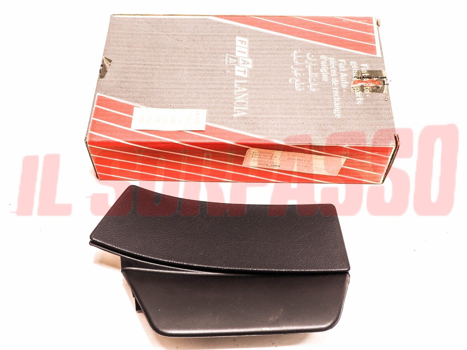 CASSETTO NERO SPORTELLO PORTA OGGETTI CRUSCOTTO LANCIA PRISMA 82406176