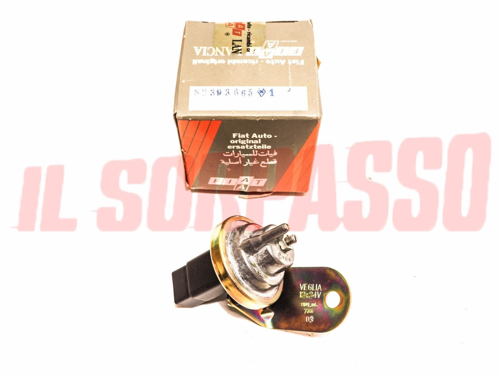 ELETTROVALVOLA QUADRO STRUMENTI CRUSCOTTO FIAT UNO DUNA ORIGINALE 82393665