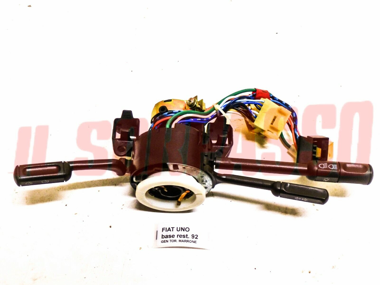 DEVIOLUCI DEVIO FRECCE STERZO FIAT UNO BASE + RESTYLING 1992 ORIGINALE MARRONE