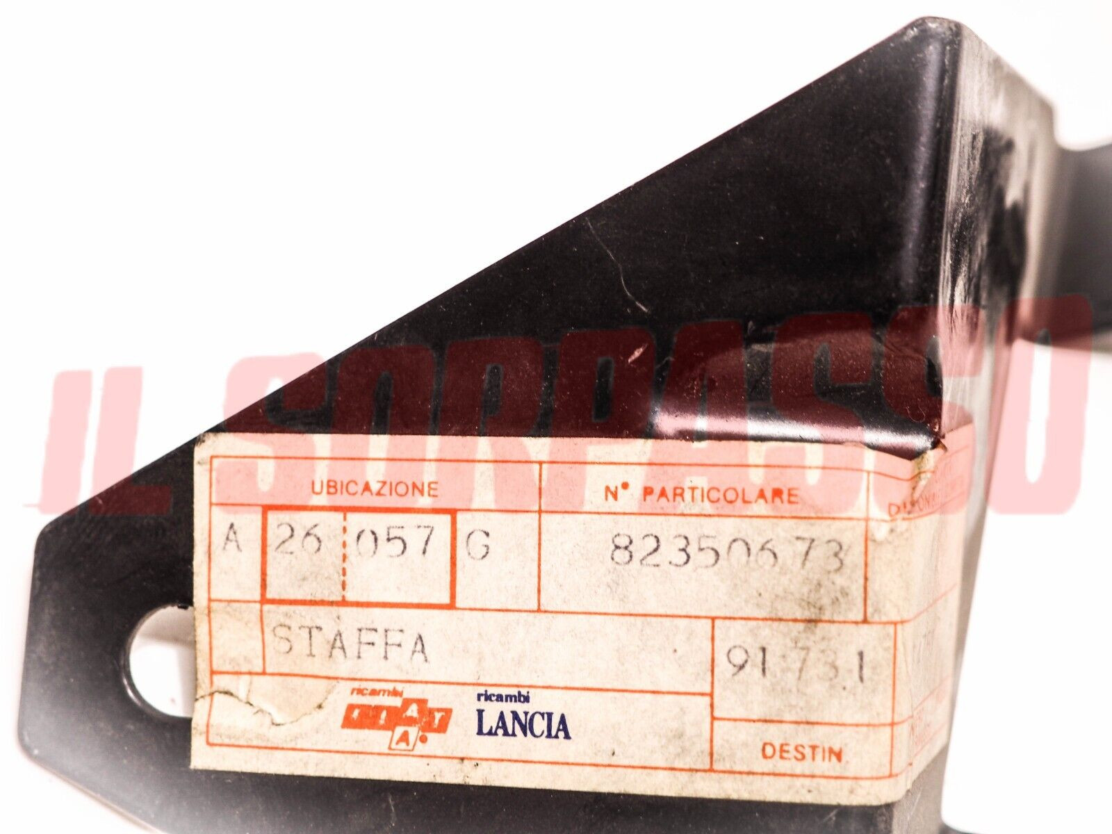 PIASTRA STAFFA SUPPORTO CAMBIO LANCIA DELTA 1986 82350673