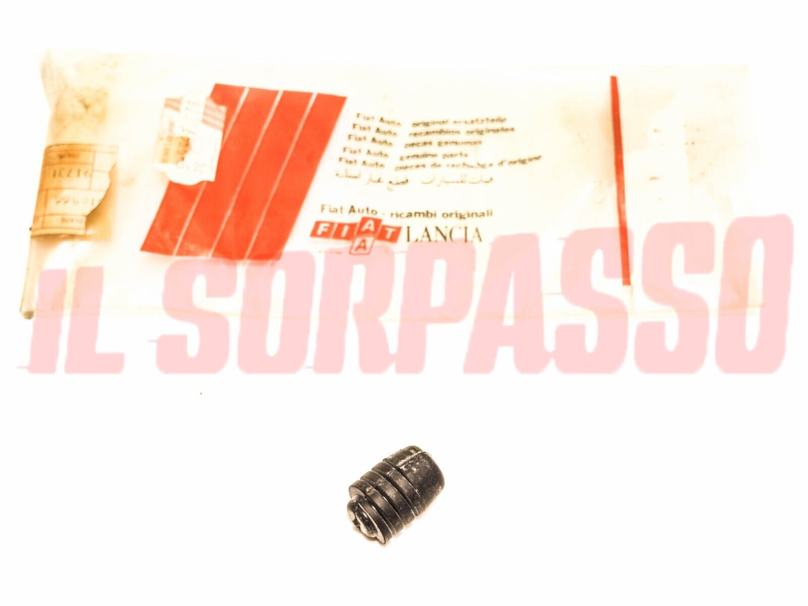 TASSELLO GOMMINO COFANO ANTERIORE LANCIA DELTA HF 4WD EVOLUZIONE ORIGINALE