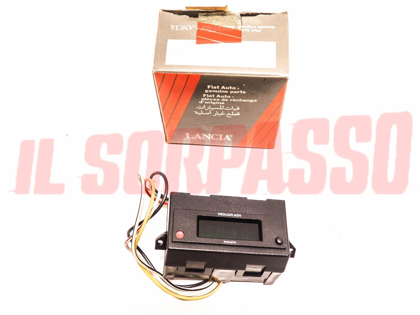  OROLOGIO DIGITALE INTERNO LANCIA THEMA 1 SERIE ORIGINALE 82404593