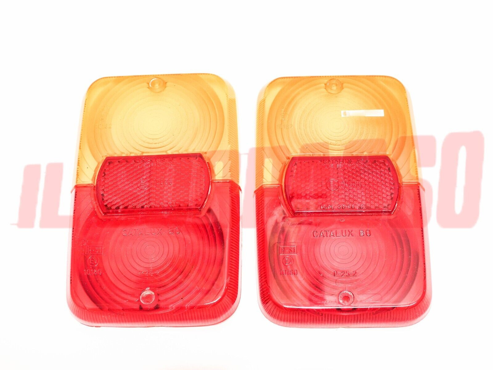 PLASTICHE FANALI POSTERIORI FIAT 900 E 238 241 FURGONE ORIGINALI CATALUX