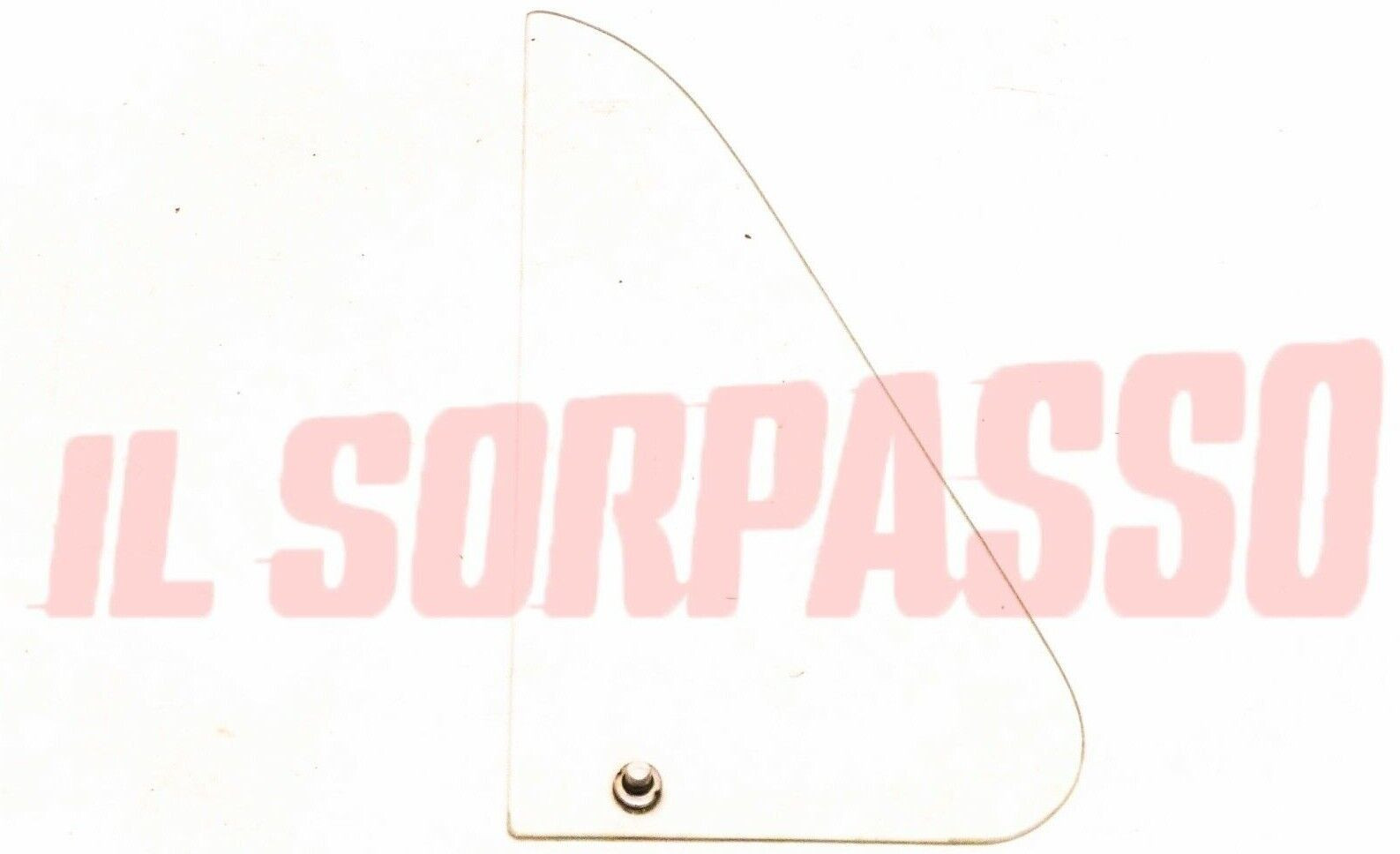 VETRO DEFLETTORE PORTA SINISTRO FIAT OM 40 ORIGINALE