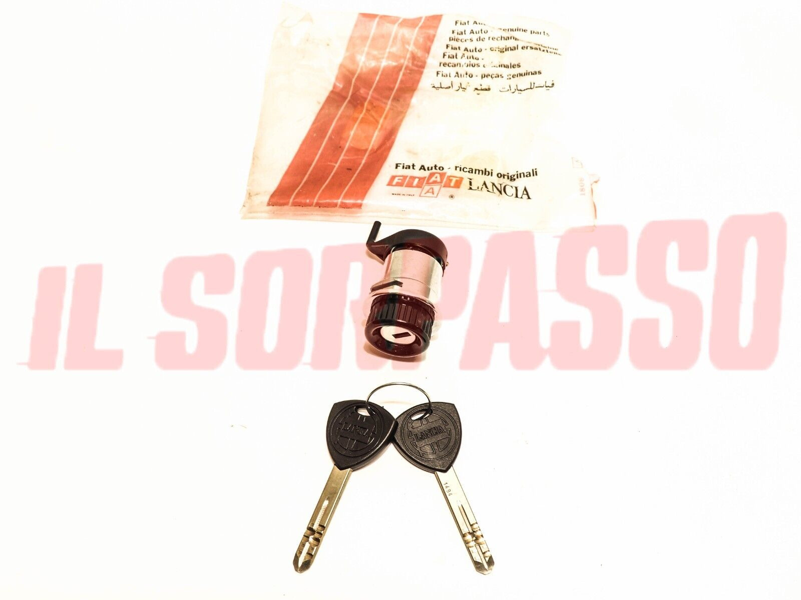 GANCIO SERRATURA SPORTELLINO PORTAOGGETTI LANCIA PRISMA 1986 ORIGINALE 82392919