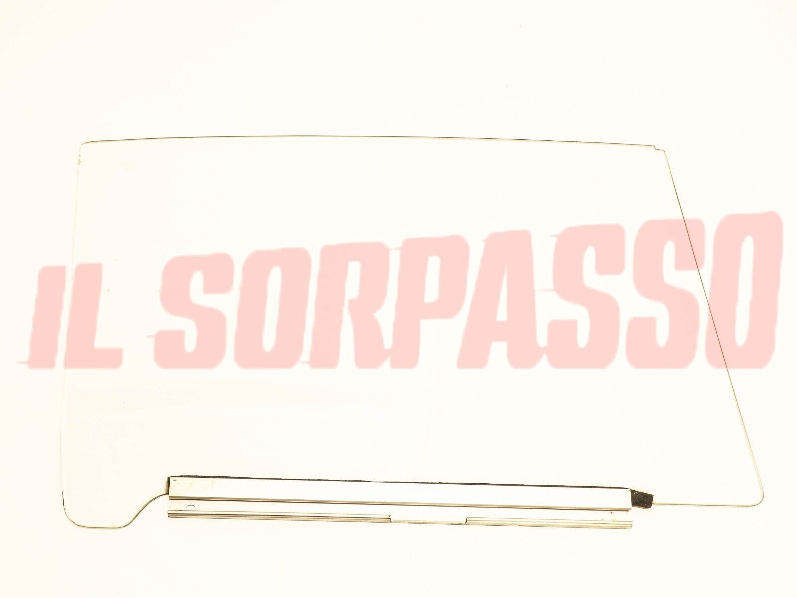 VETRO SCENDENTE + GUIDA PORTA SINISTRA LANCIA FULVIA COUPE HF ORIGINALE