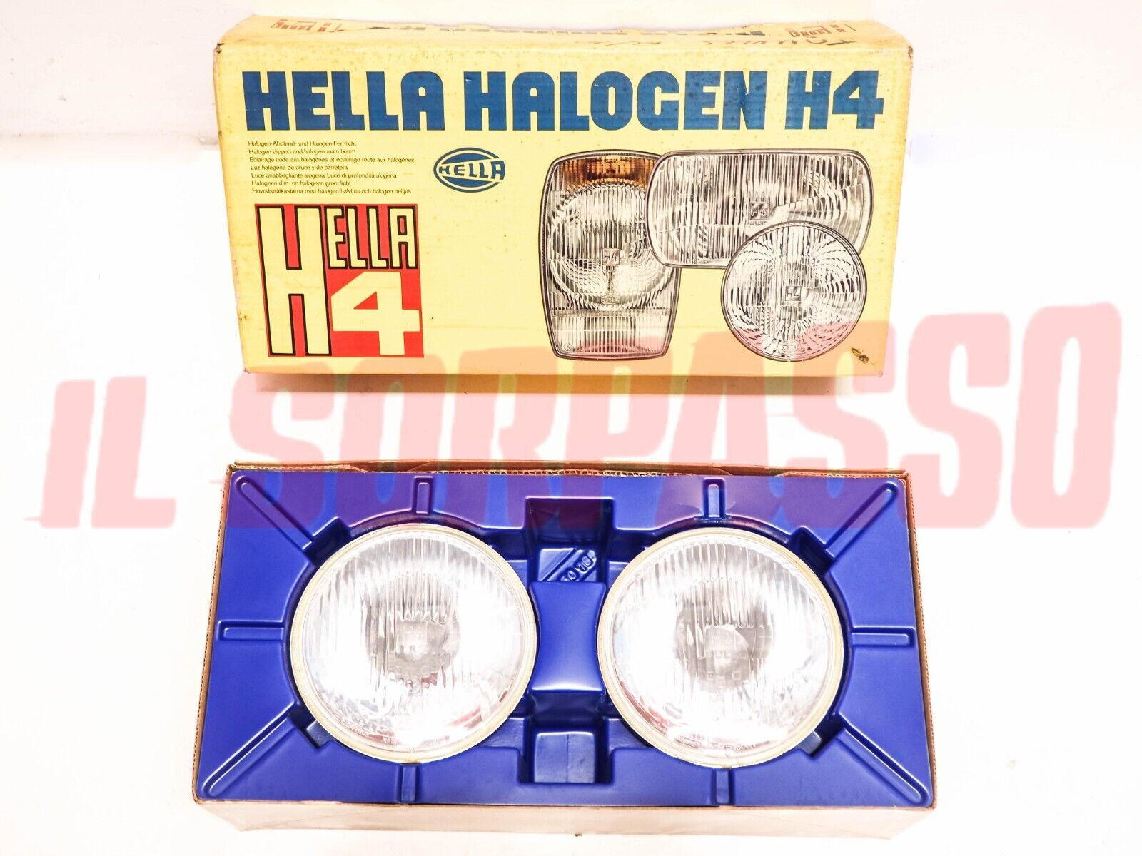 FARI GRUPPI OTTICI ANTERIORI H4 FORD TAUNUS ORIGINALI HELLA