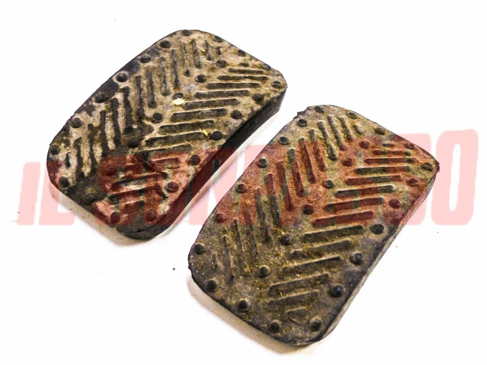 COPRI PEDALI FRENO FRIZIONE FIAT 850 COUPE SPIDER ORIGINALI