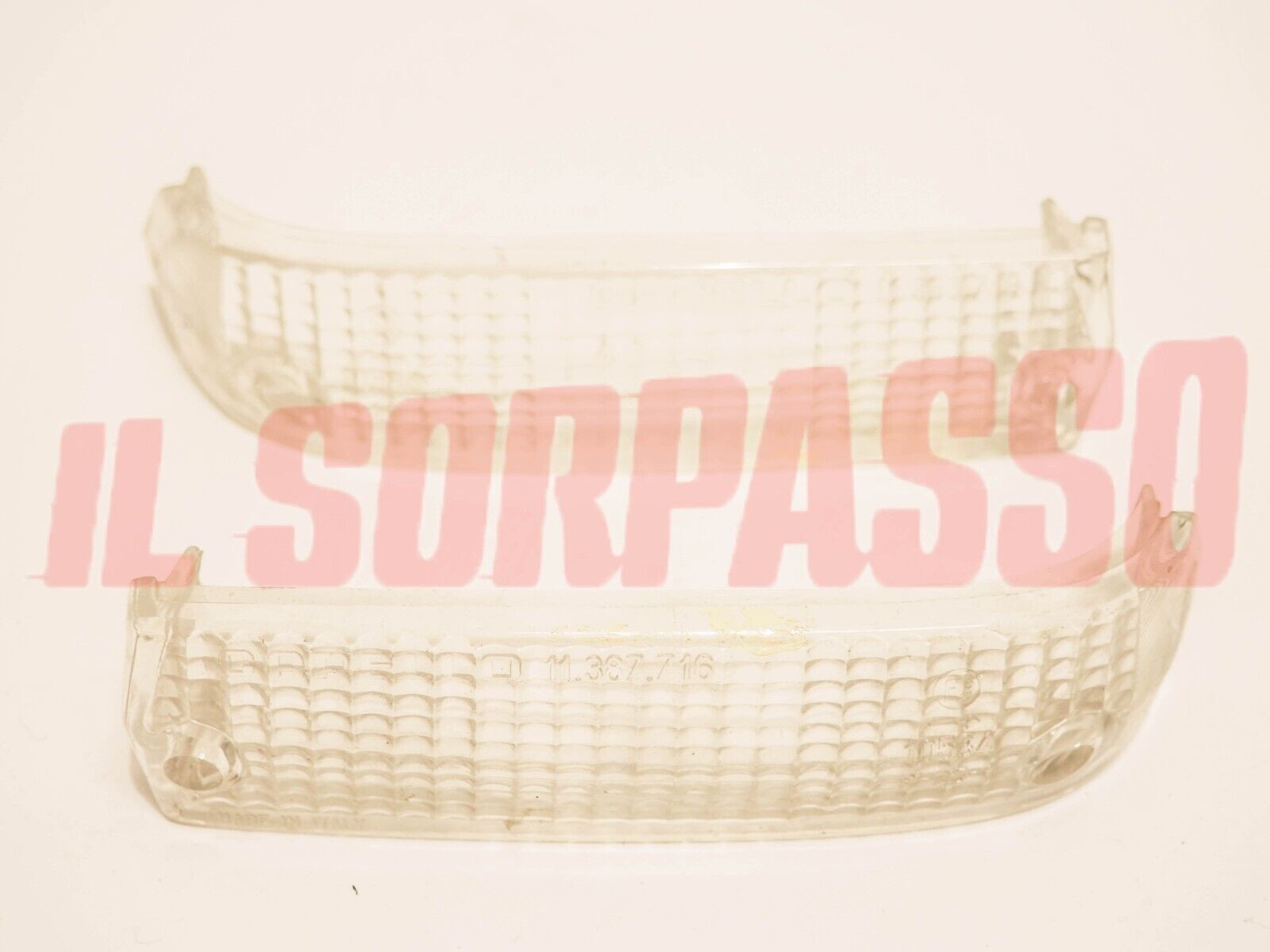 PLASTICHE FANALINI ANTERIORI ALFA ROMEO ALFA SUD TI ORIGINALI CARELLO