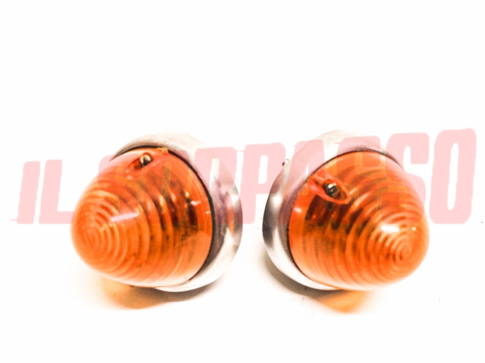 FANALINI ANTERIORI FRECCE PLASTICHE ARANCIO FIAT 1100 103 BAULETTO - TV