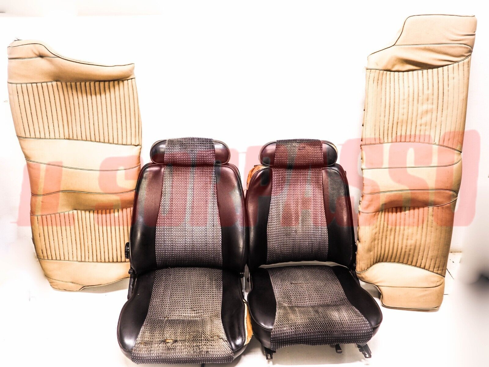 TAPPEZZERIA SELLERIA SEDILI ANTERIORI + POSTERIORI ALFA ROMEO GT GTV 1750 - 2000