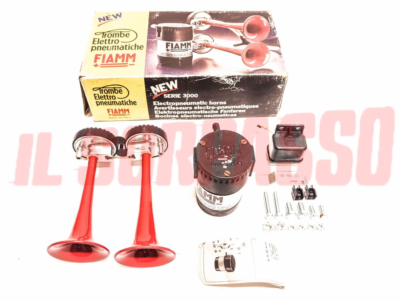 TROMBE ELETTROMECCANICHE FIAMM A.R GIULIA GT DUETTO FIAT 1100 500 600 850 124