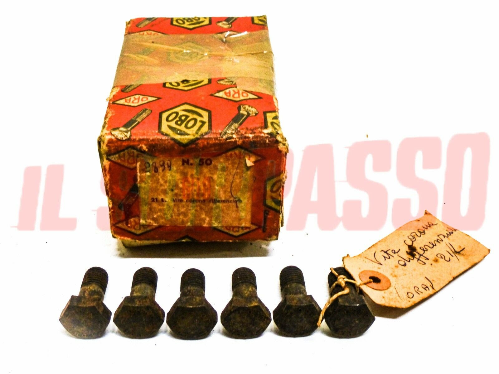 BULLONI DIFFERENZIALE COPPIA CONICA FIAT 600 + D + MULTIPLA ORIGINALI