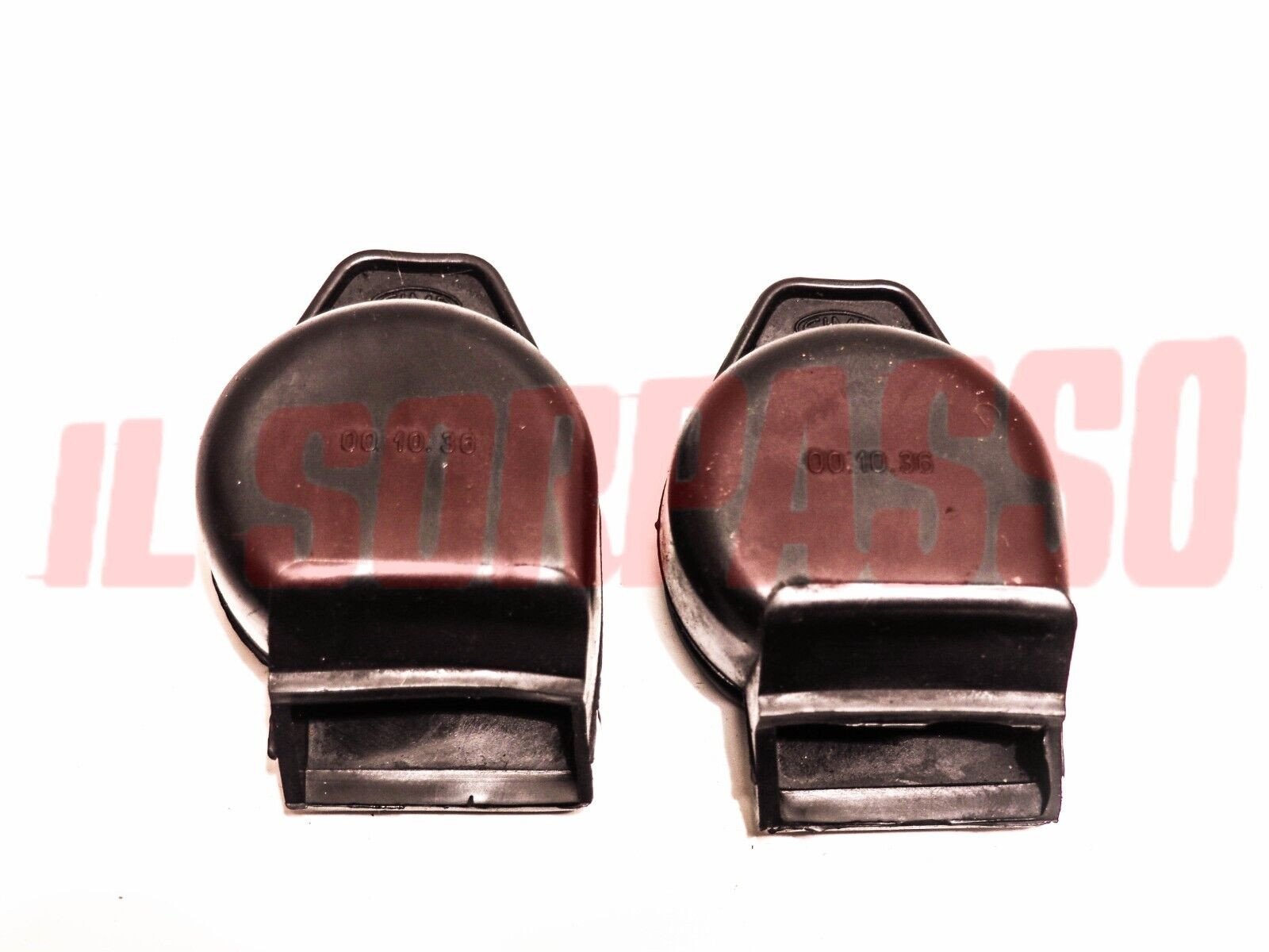 CUFFIE PORTALAMPADA GRUPPI OTTICI FANALI FARI FIAT 500 N D 600 ORIGINALI ELMA