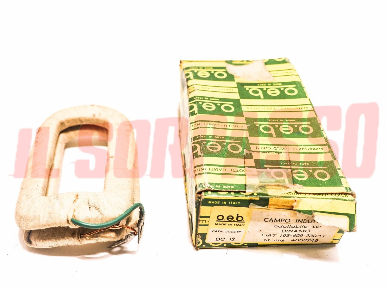 CAMPI DINAMO FIAT 1100 103 BAULETTO E TV H - 600 ORIGINALI 4033745