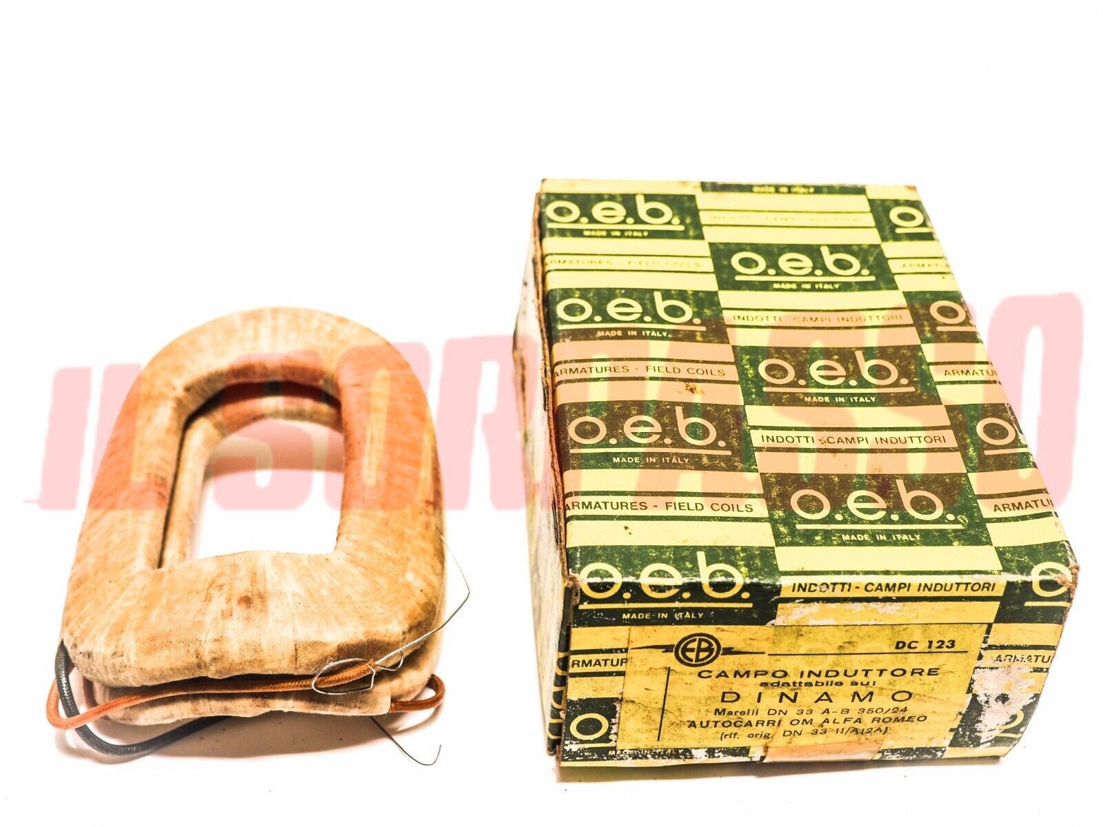 CAMPI DINAMO AUTOCARRO OM ALFA ROMEO MARELLI DN 33 A - B 350/24