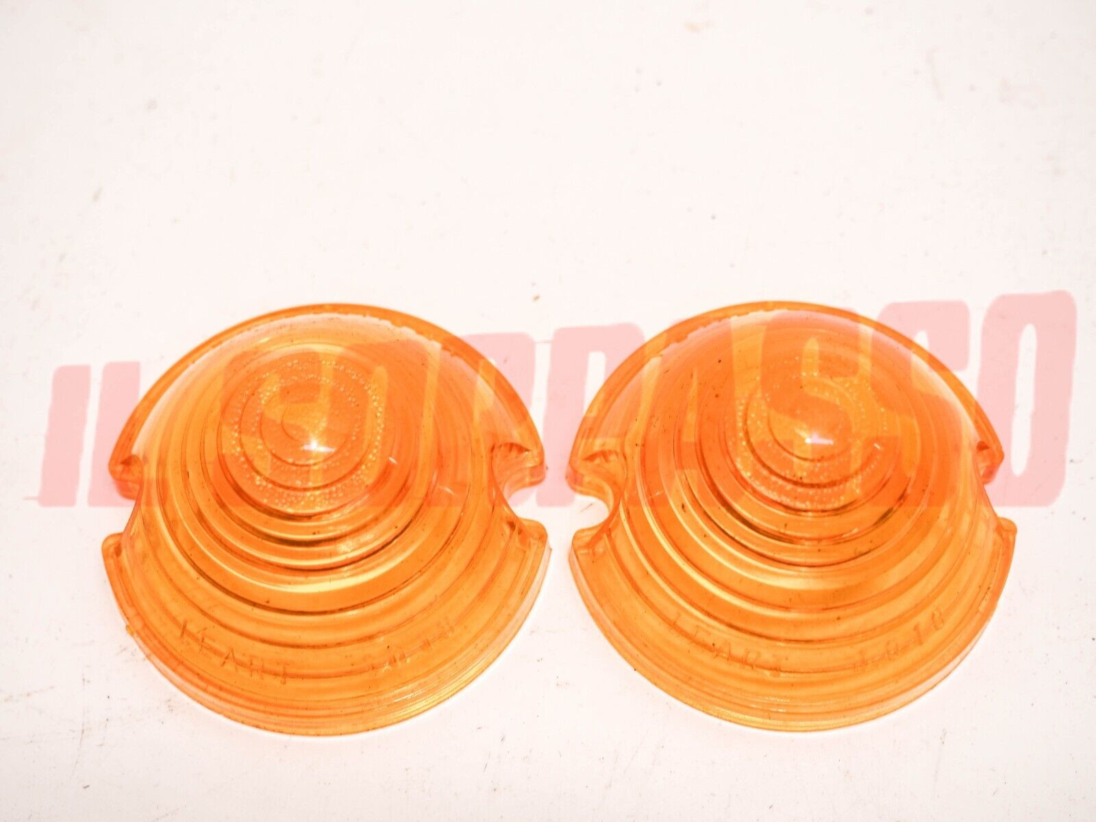 PLASTICHE FANALINI FRECCE ANTERIORI INNOCENTI MINI MINOR COOPER ARANCIO LEART