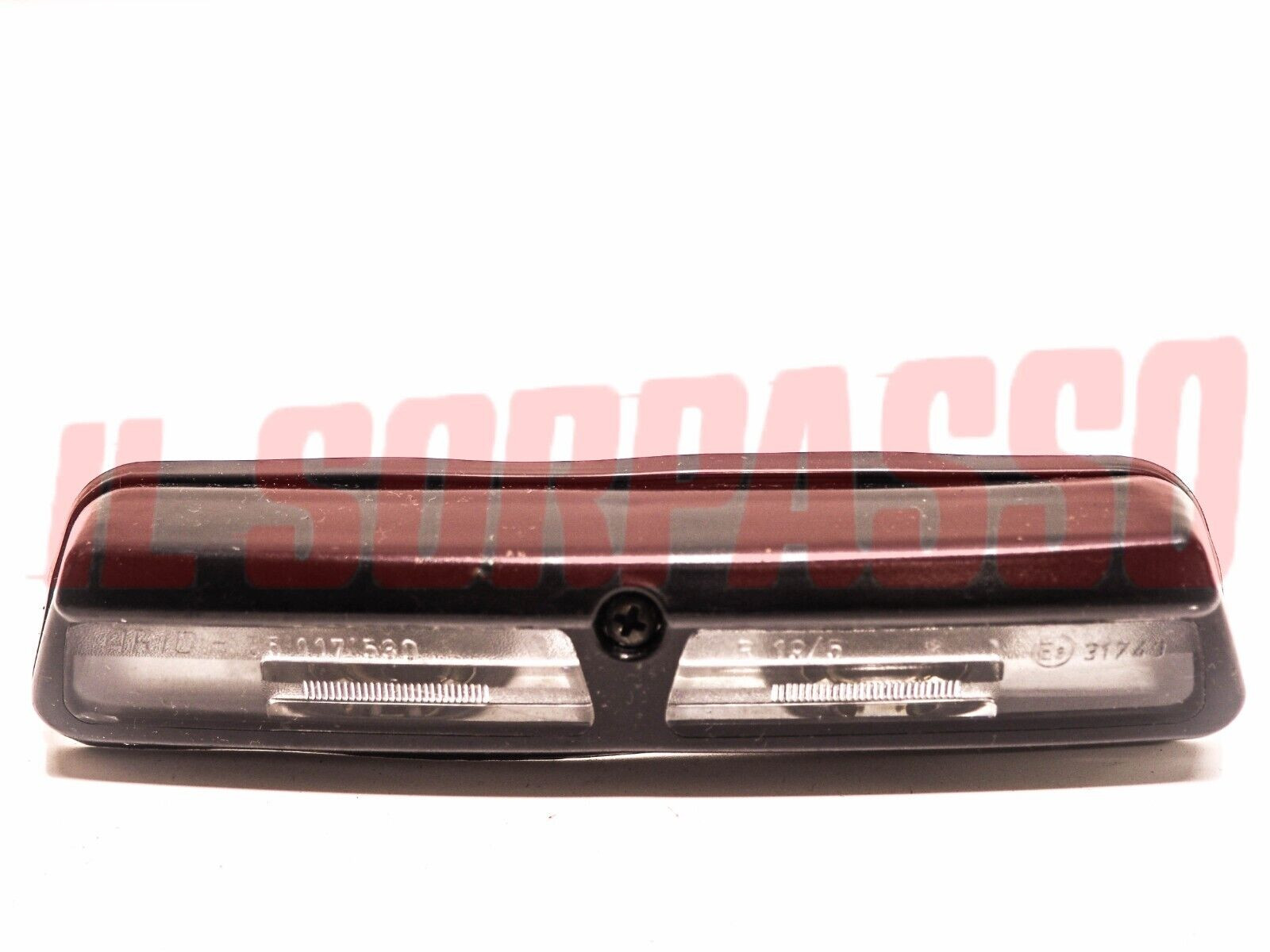 FANALINO FANALE LUCE TARGA ALFA ROMEO ALFA SUD NERO ARIC