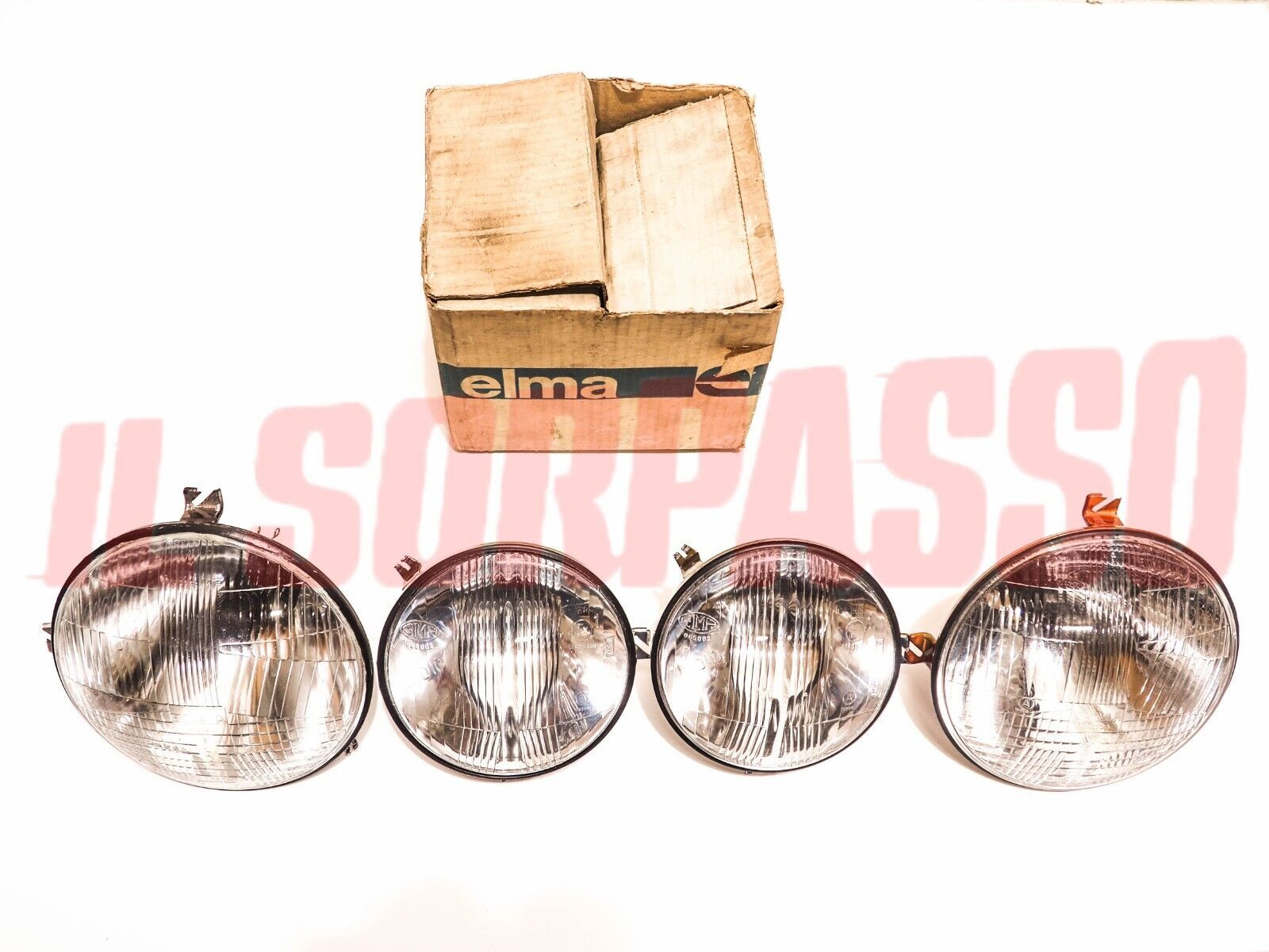 GRUPPI OTTICI FANALI ELMA JODIO KIT ALFA ROMEO GIULIA 1750 BERLINA GT 1750 2000