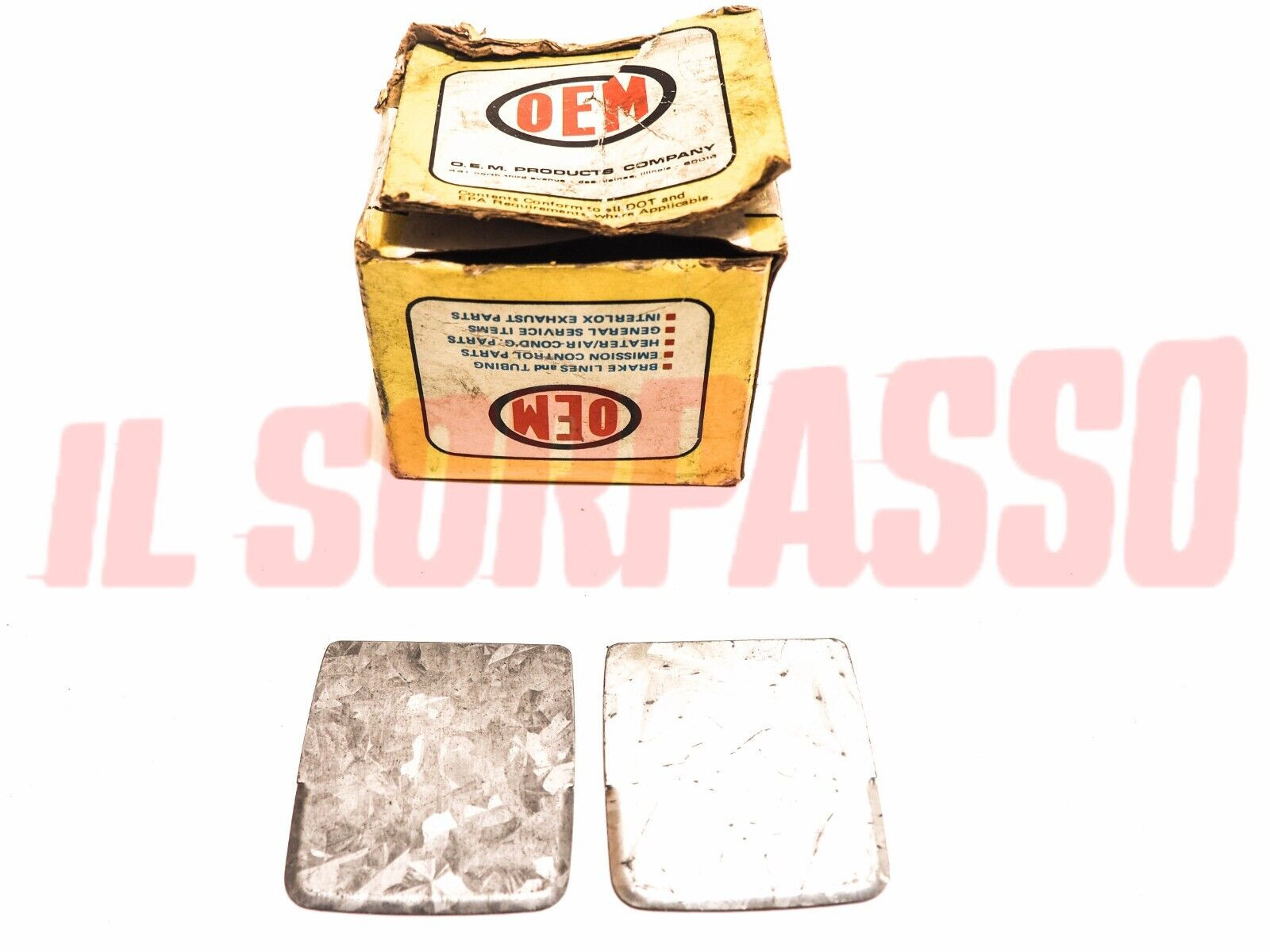 DIVISORI PLASTICHE FANALI FARI POSTERIORI FIAT 500 D - 600 D MULTIPLA ORIGINALI