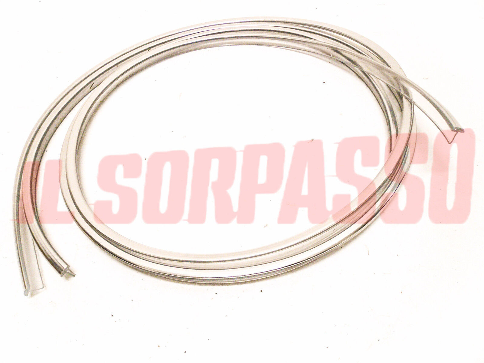 ANIMA PROFILO PLASTICA CROMATO GUARNIZIONI VETRI LATERALI FISSI FIAT 850 SPECIAL